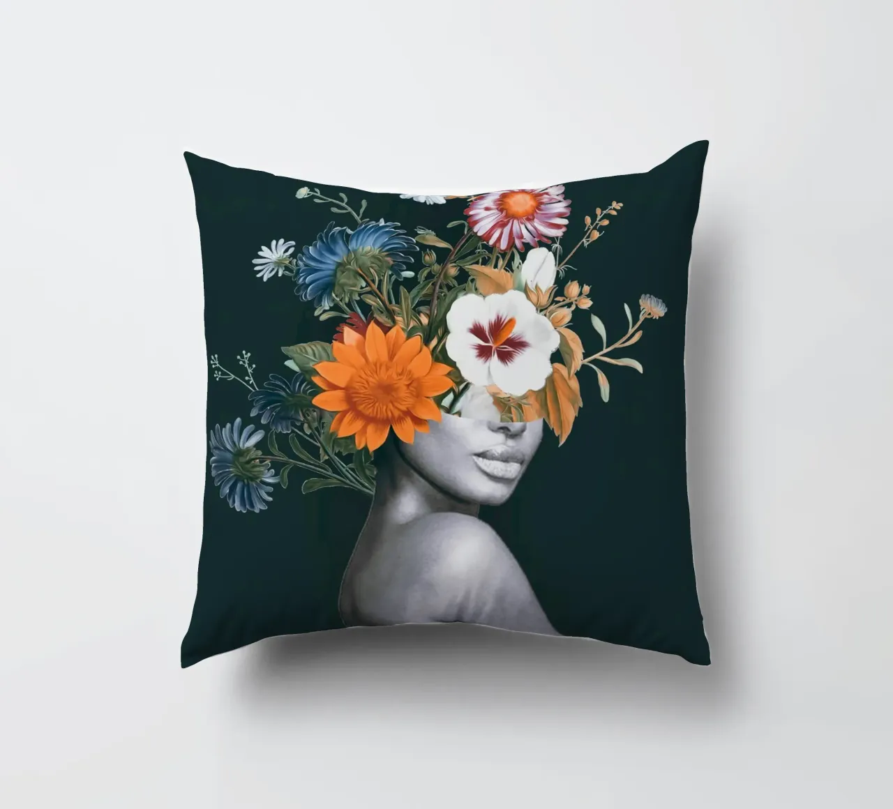 Floral beauty 20 decorative cushion by dada22