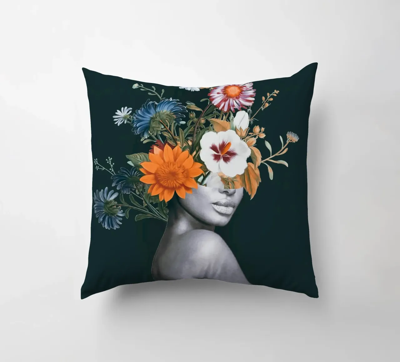 Floral beauty 20 decorative cushion by dada22
