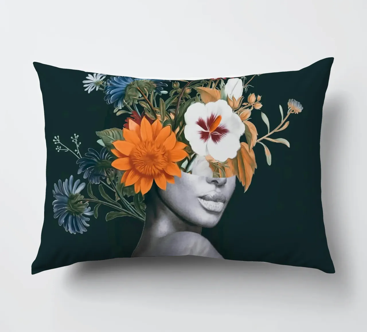 Floral beauty 20 decorative cushion by dada22