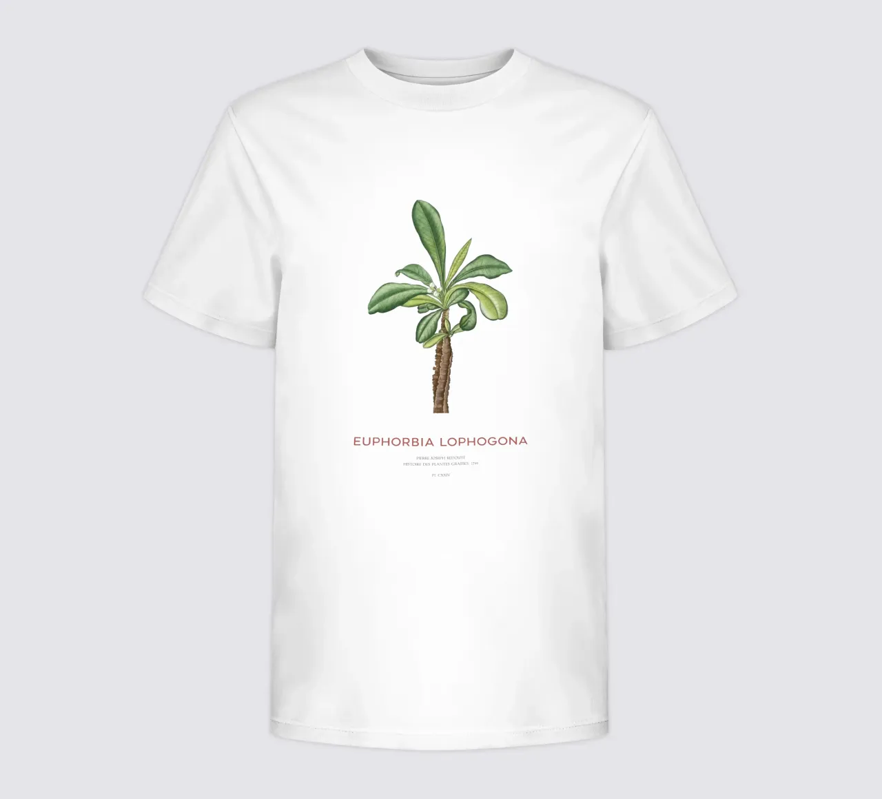 Randramboay o Euphorbia Lophogona t-shirt bambini da Vintagrafica