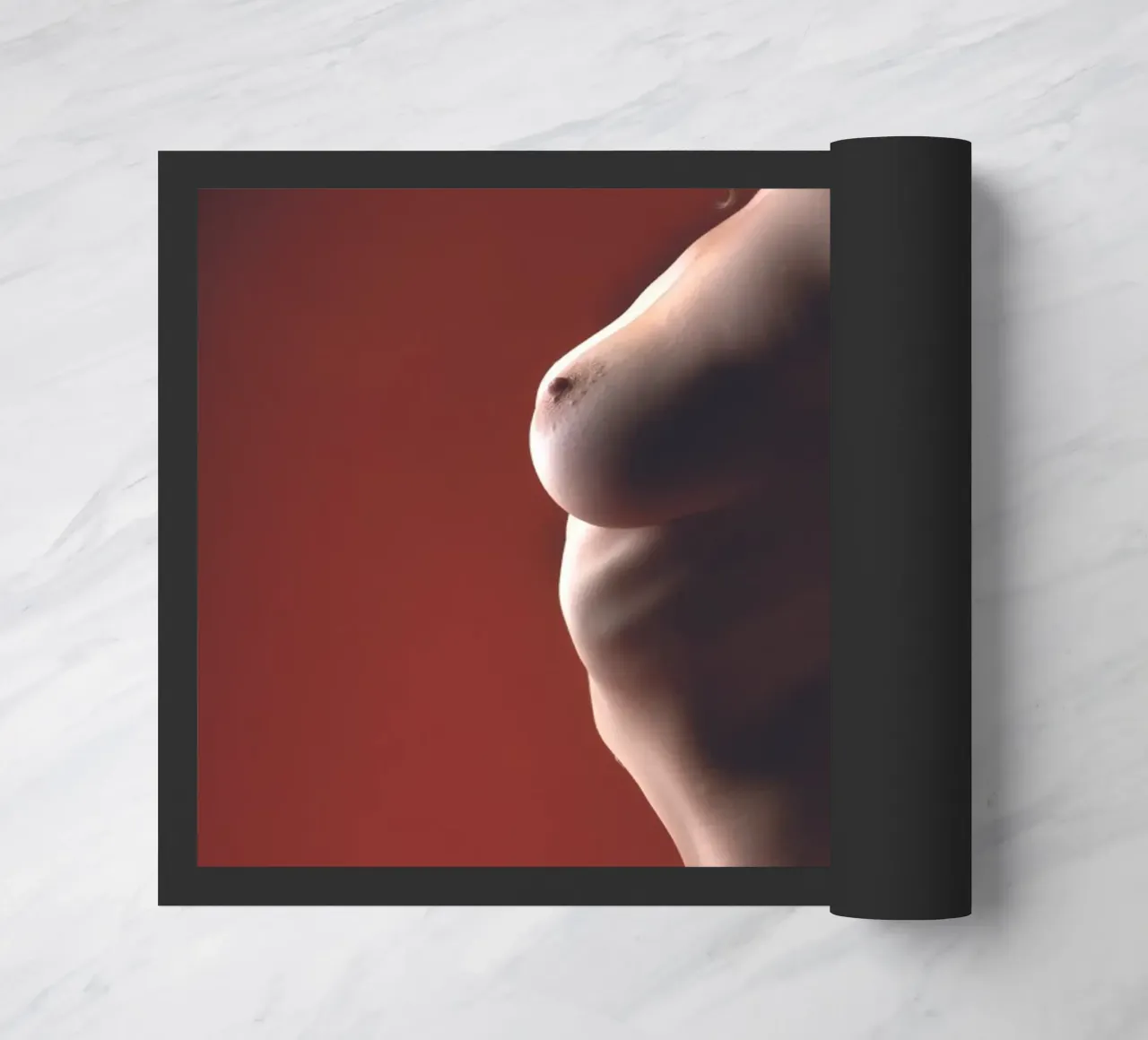 Rosso nudo zerbino da Dave Hare Photography