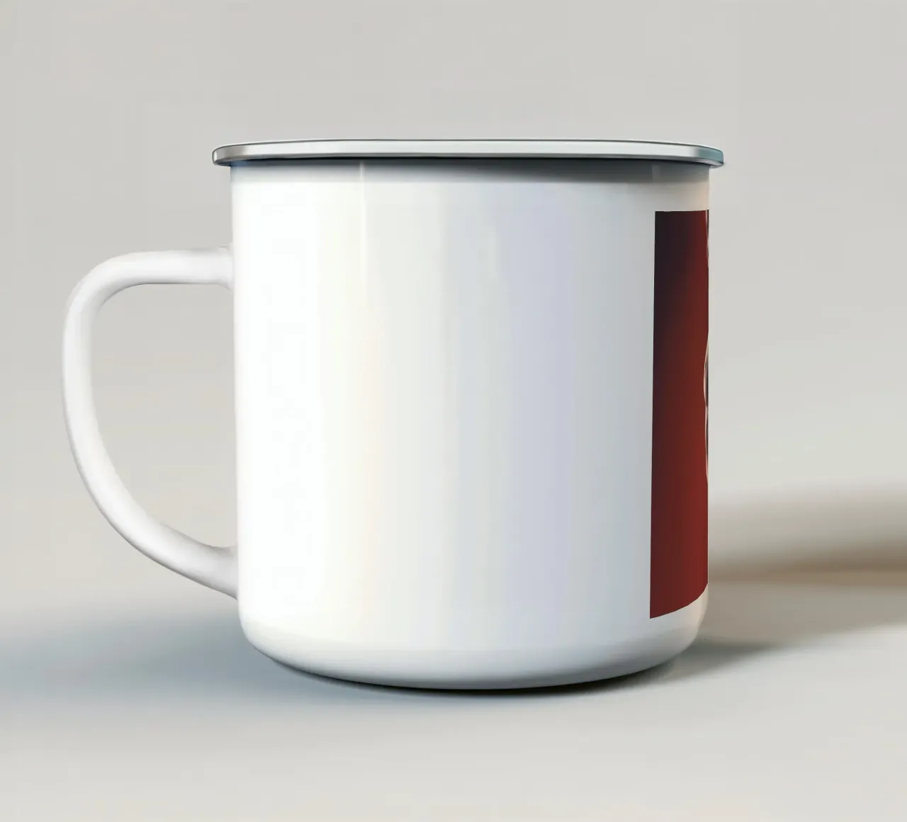 Rosso nudo tazza in smalto da Dave Hare Photography