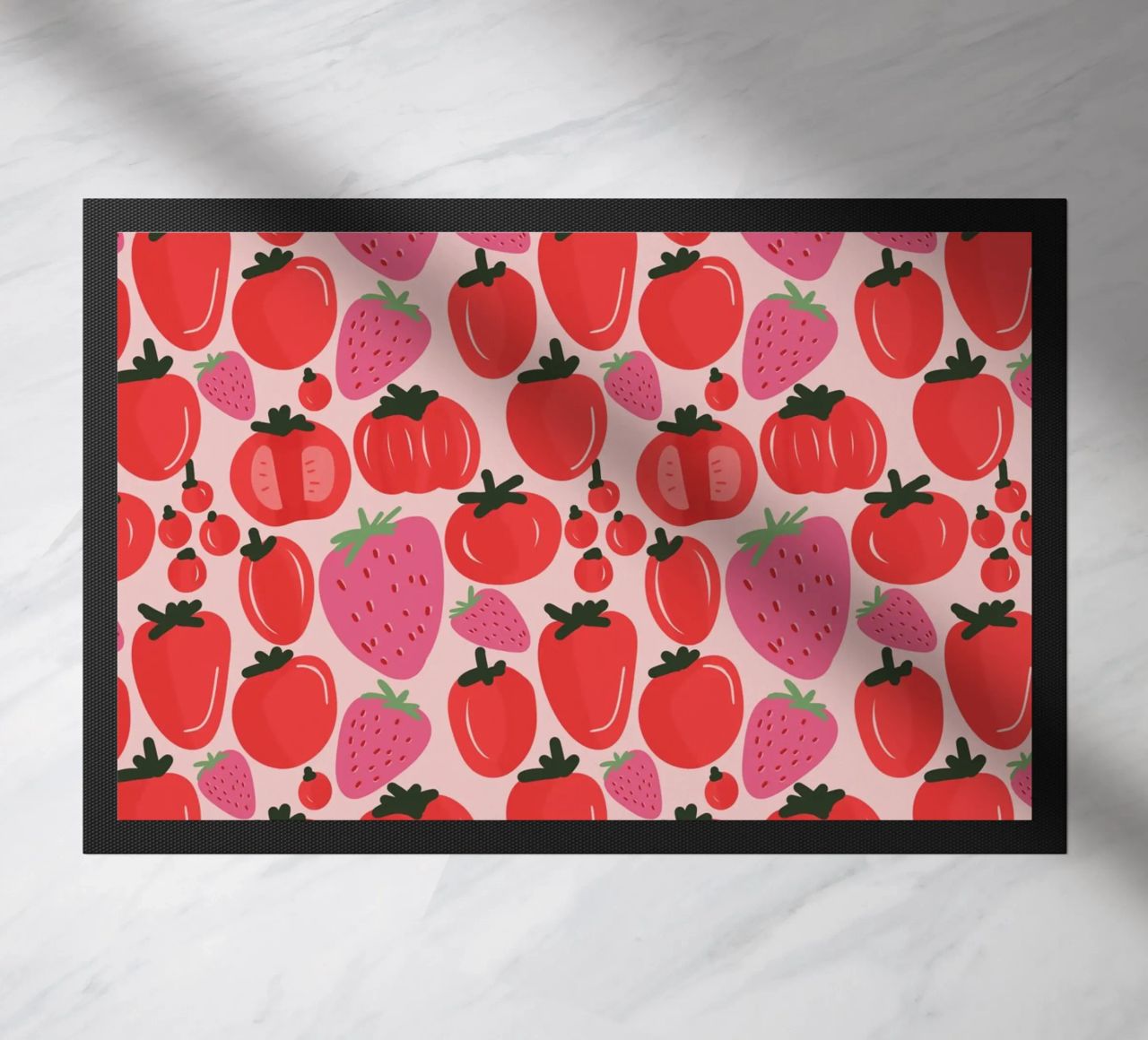Tomatoes and Strawberries zerbino da anisillustration