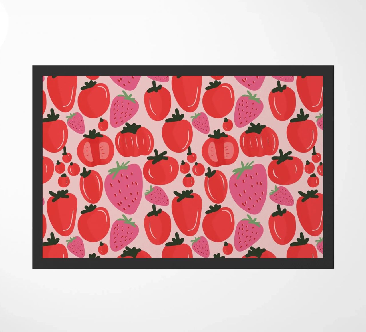 Tomatoes and Strawberries zerbino da anisillustration