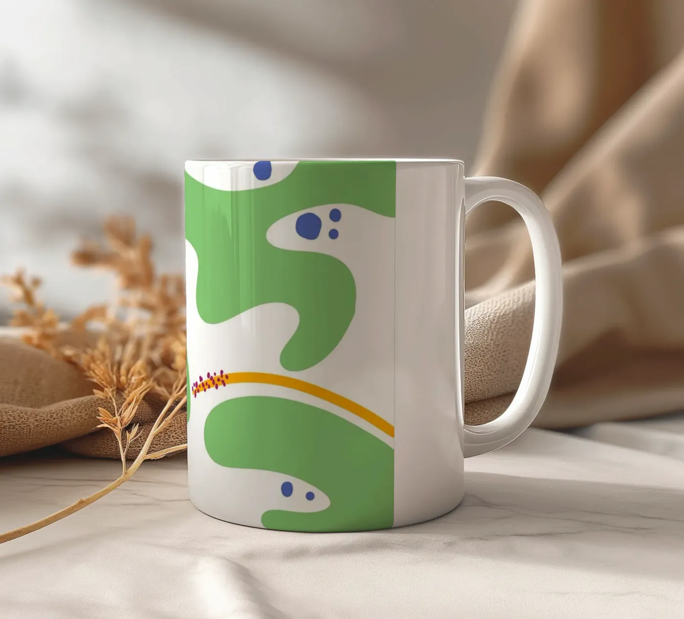 Reef ceramic mug by Simplicity