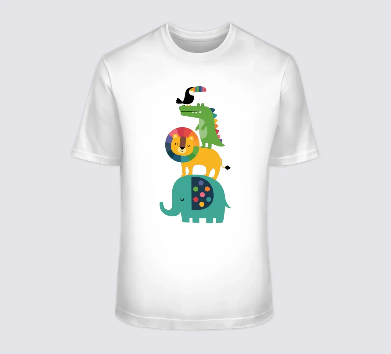 Safari arcobaleno t-shirt da Andy Westface