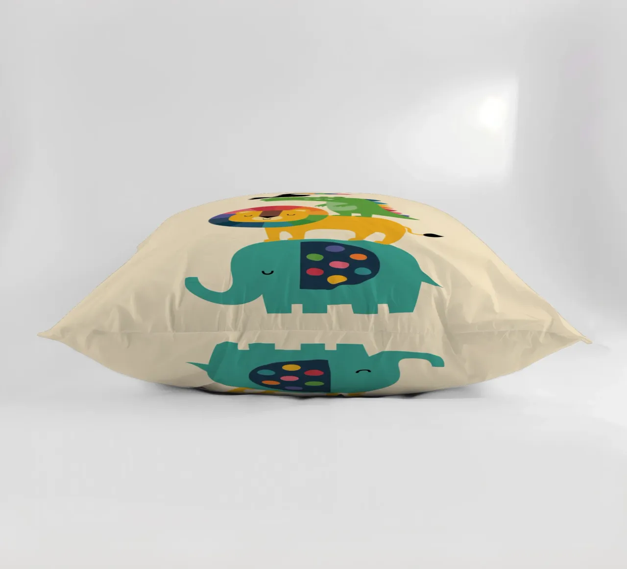 Safari arcobaleno cuscino da Andy Westface