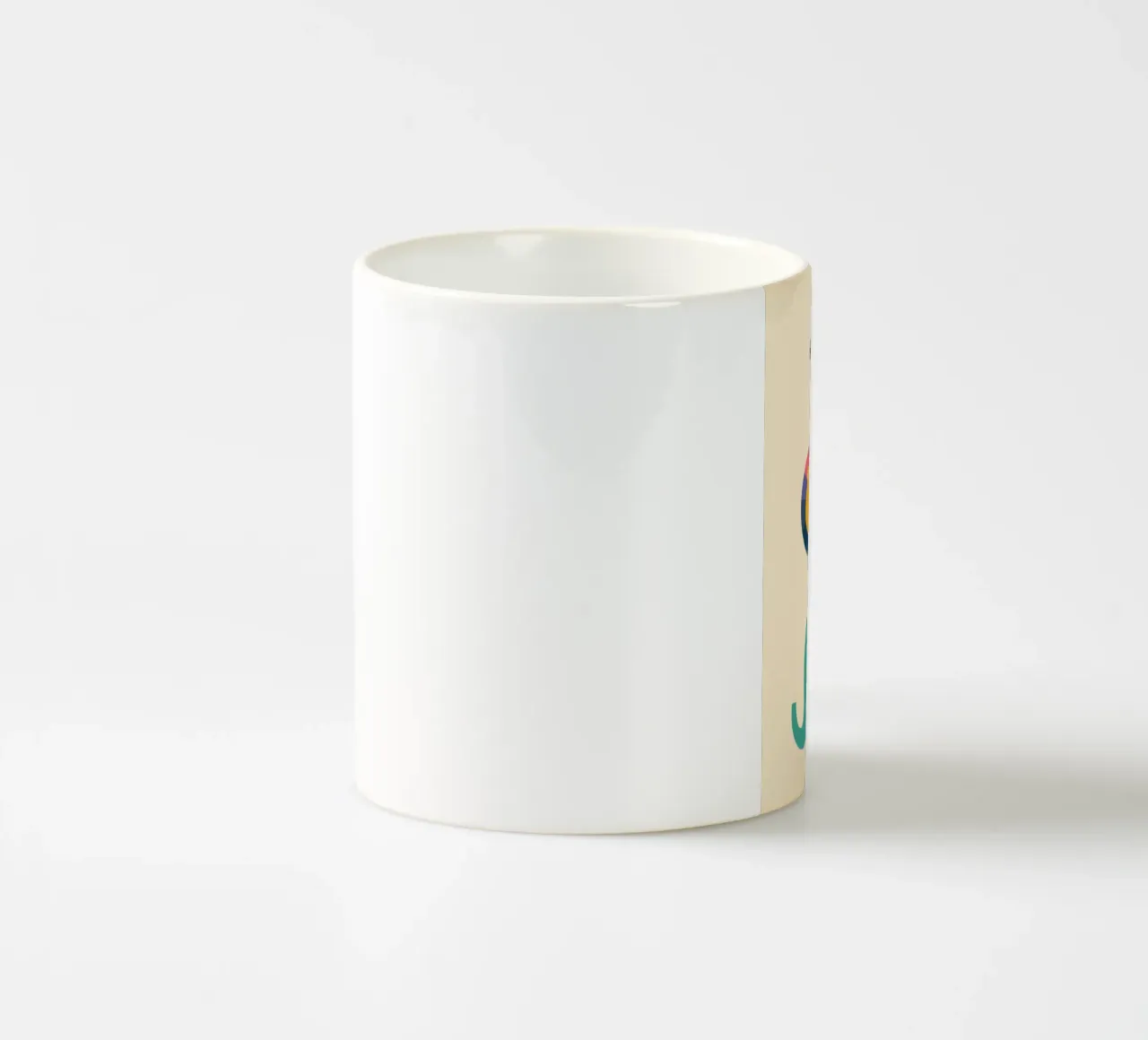 Safari arcobaleno tazza in ceramica da Andy Westface