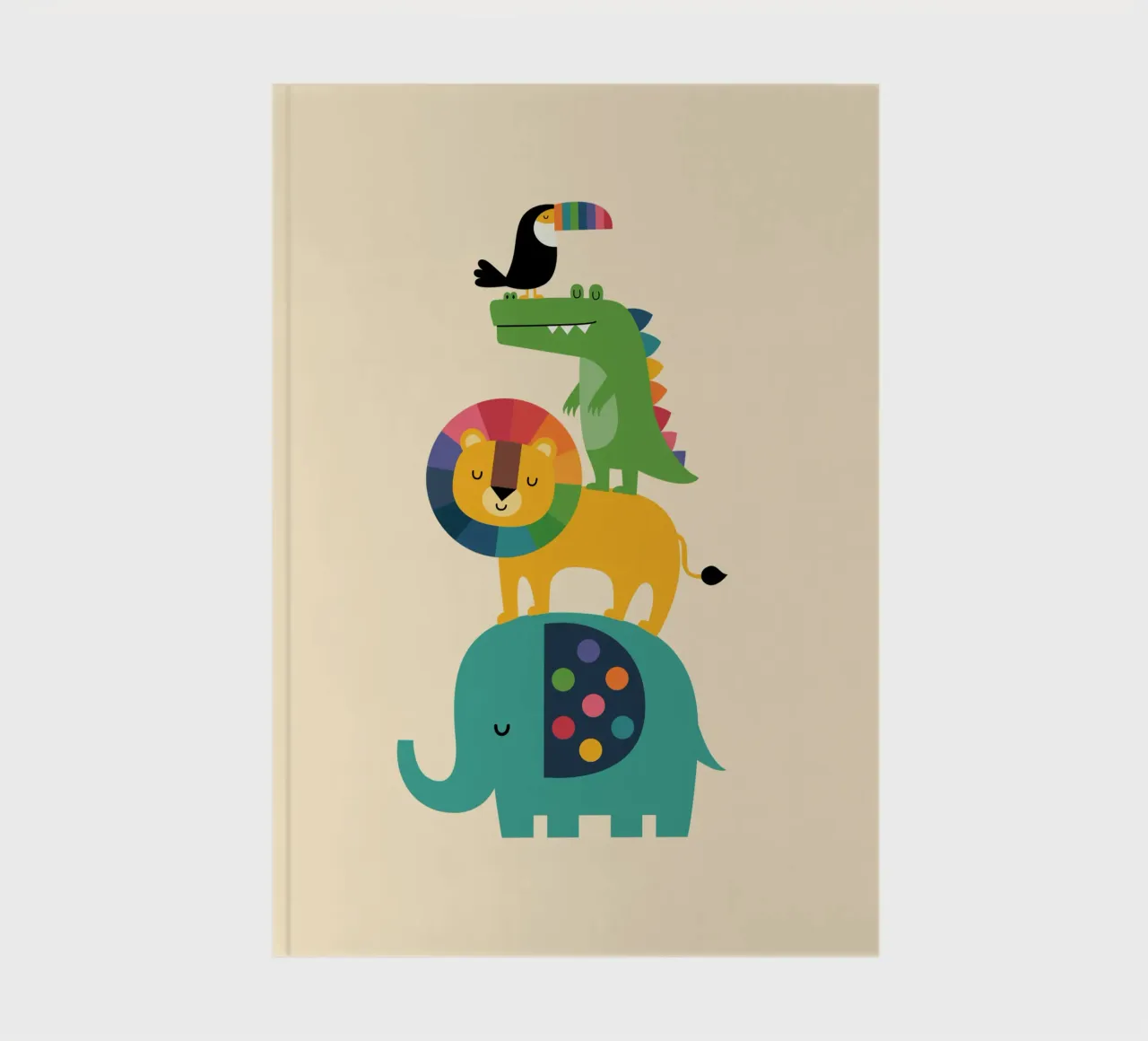 Safari arcobaleno diario da Andy Westface