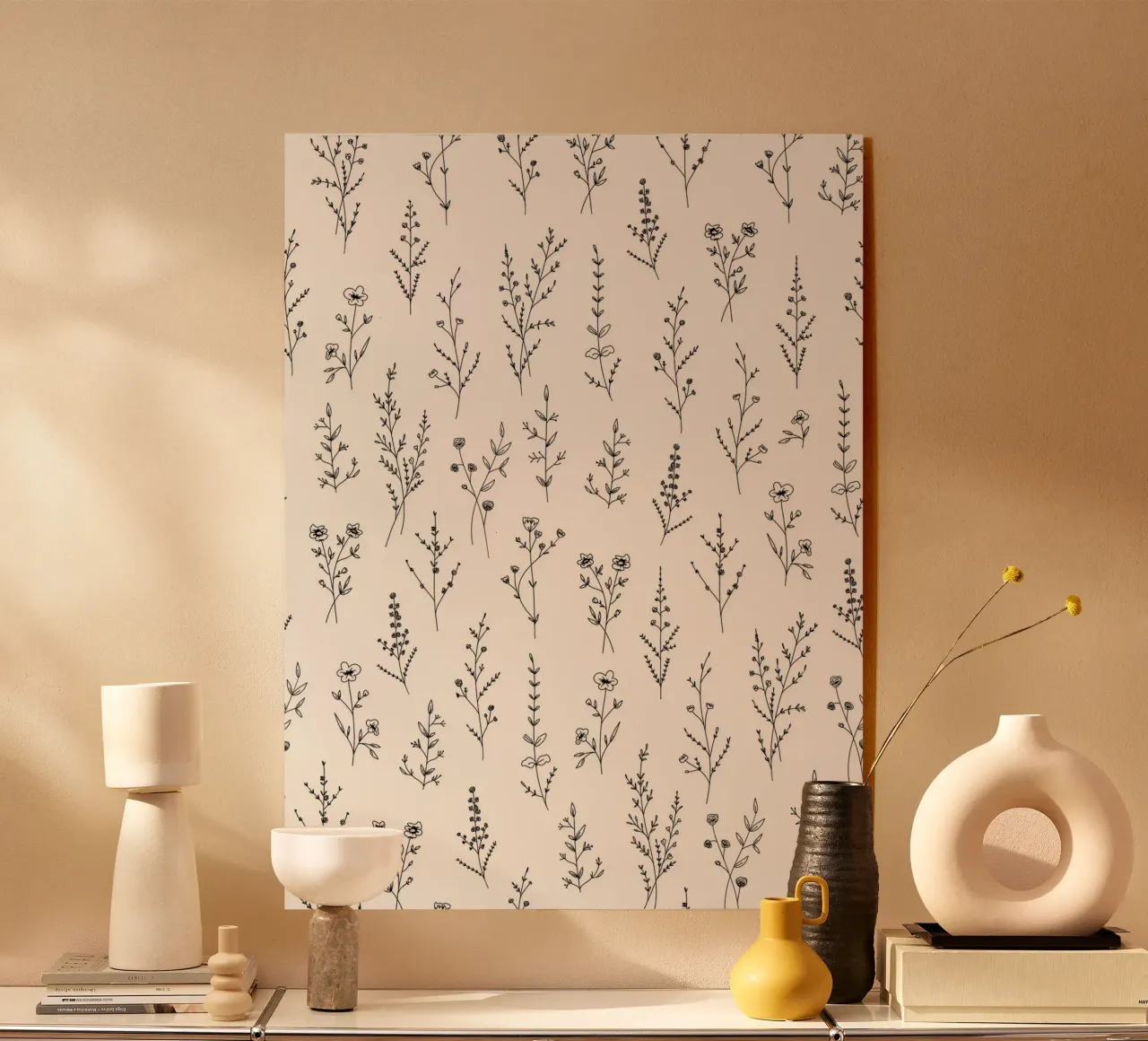 New Wildflowers Pattern plexiglass da anisillustration