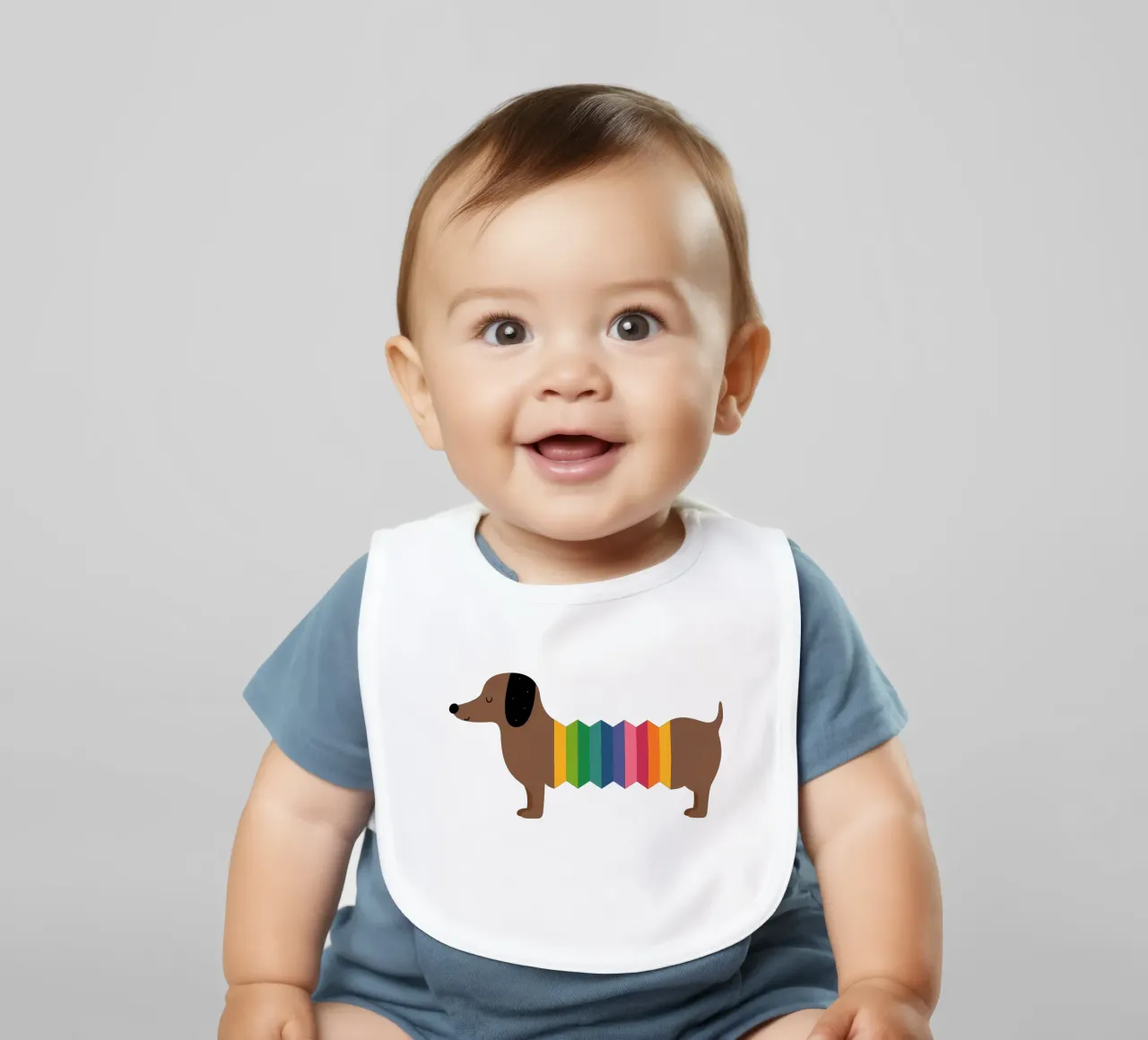 Arcobaleno Dooooog bavaglino da Andy Westface