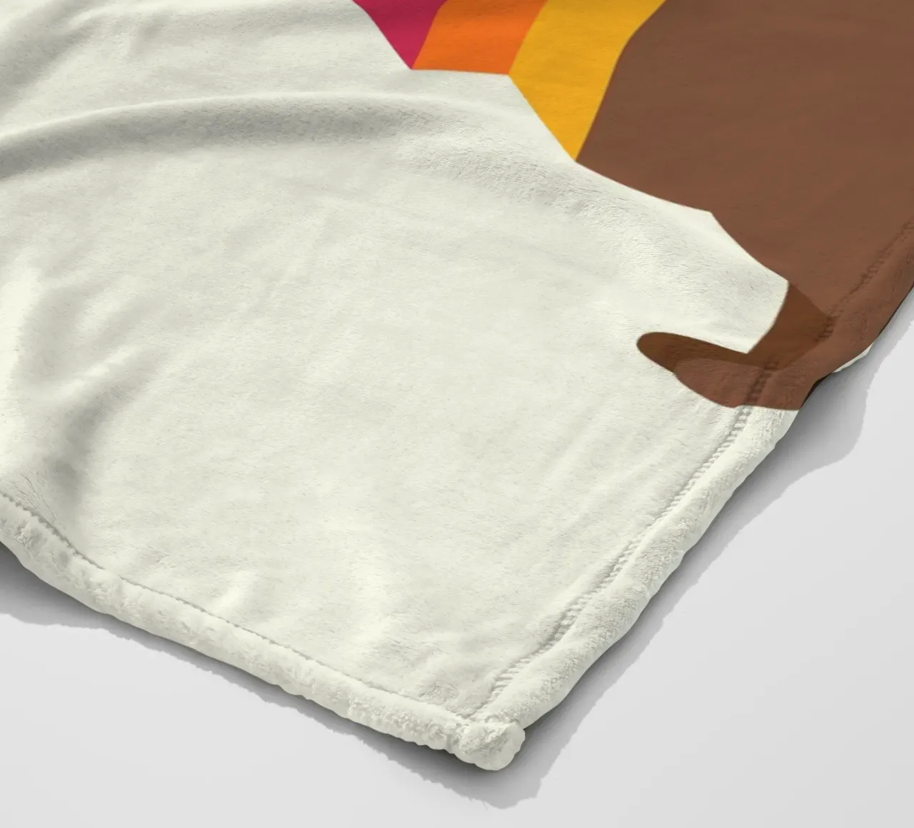 Arcobaleno Dooooog coperta in pile da Andy Westface