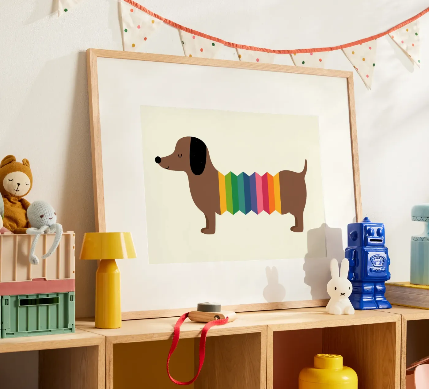 Arcobaleno Dooooog poster da Andy Westface