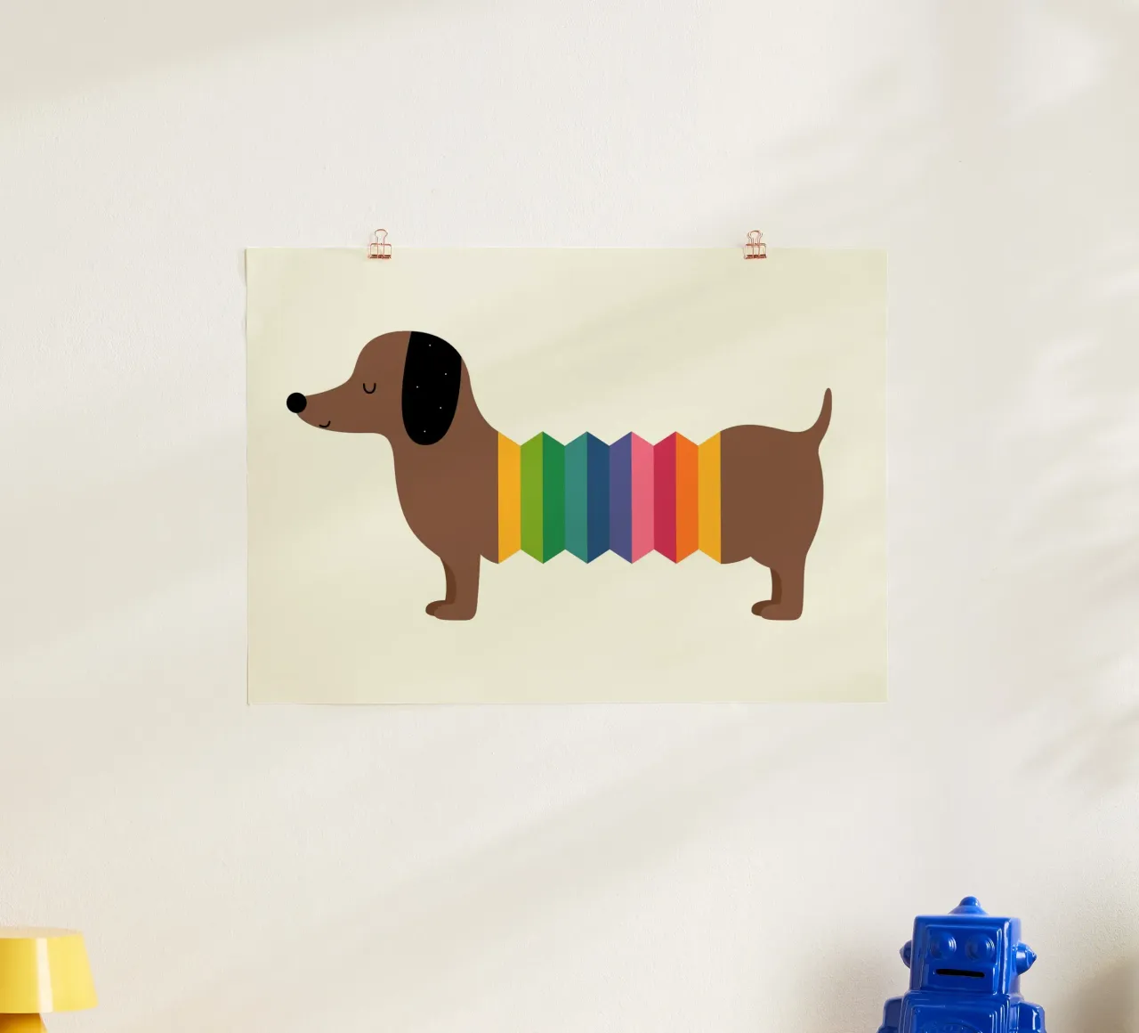 Arcobaleno Dooooog carta hahnemühle da Andy Westface