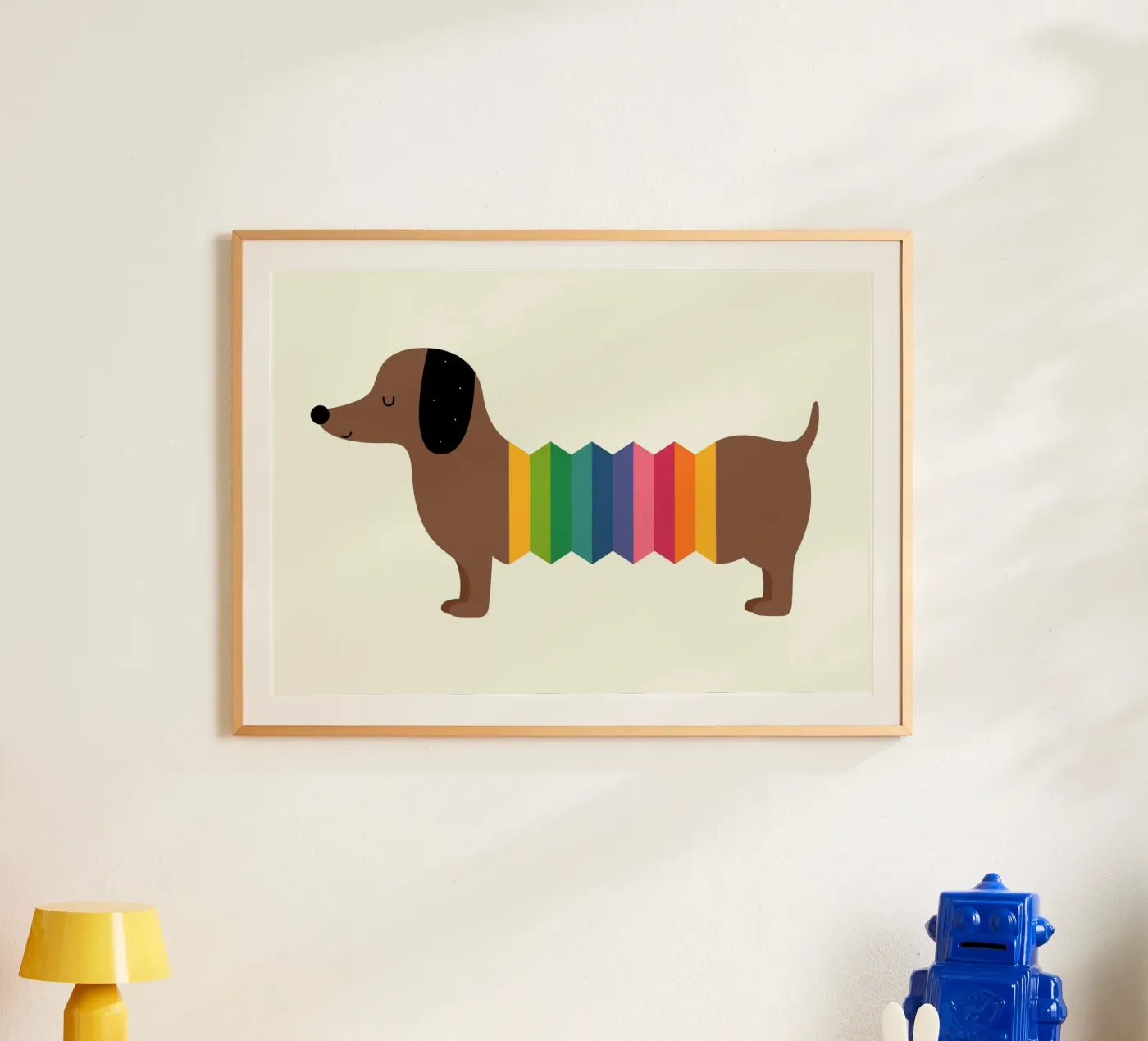 Arcobaleno Dooooog poster da Andy Westface