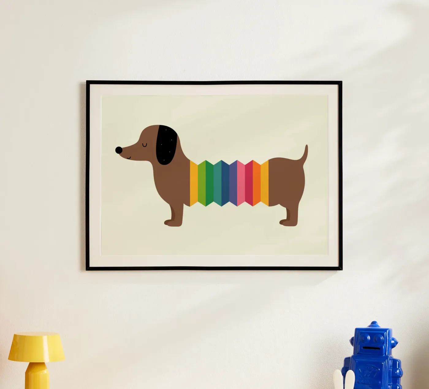 Arcobaleno Dooooog poster da Andy Westface