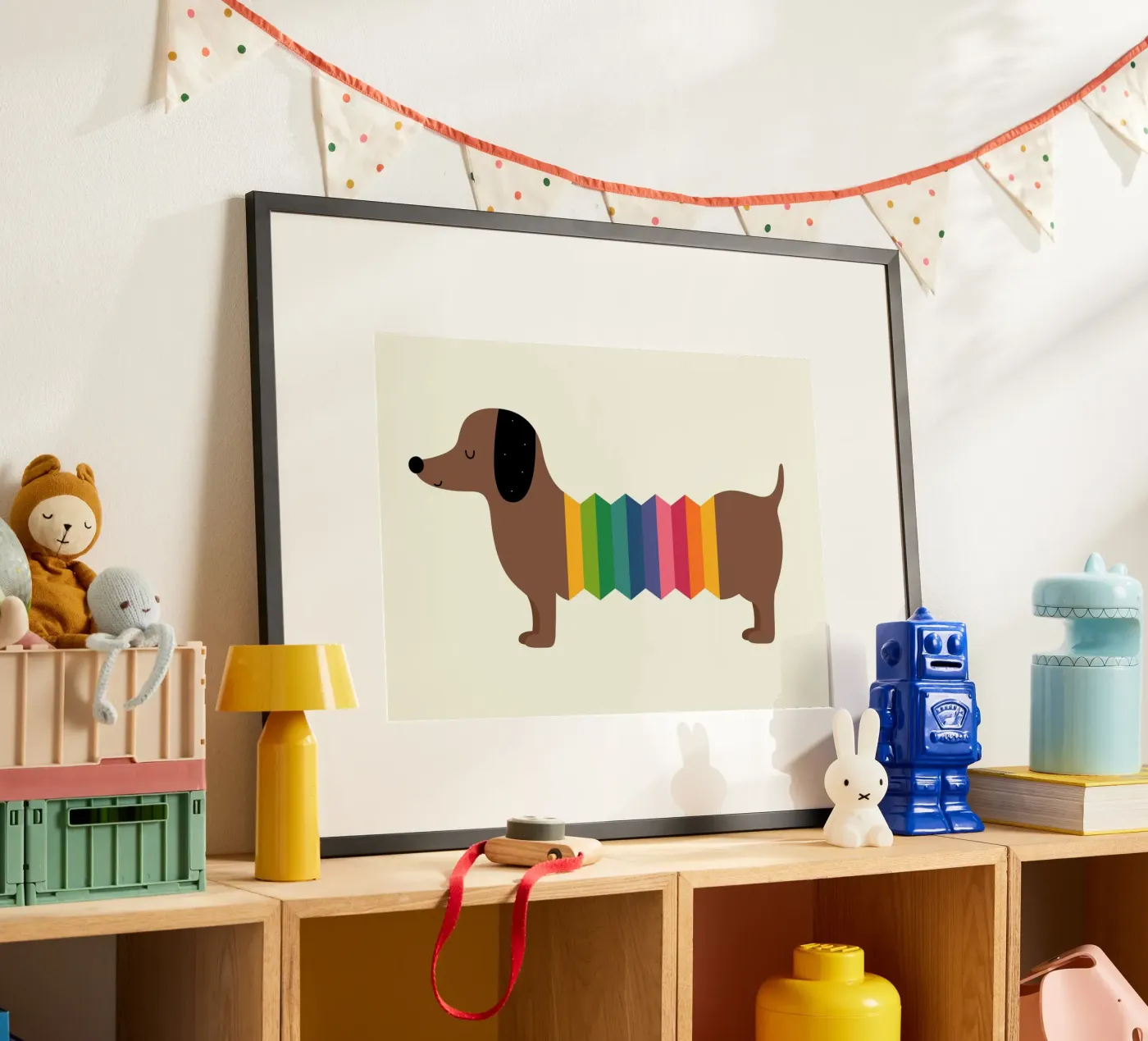 Arcobaleno Dooooog poster da Andy Westface