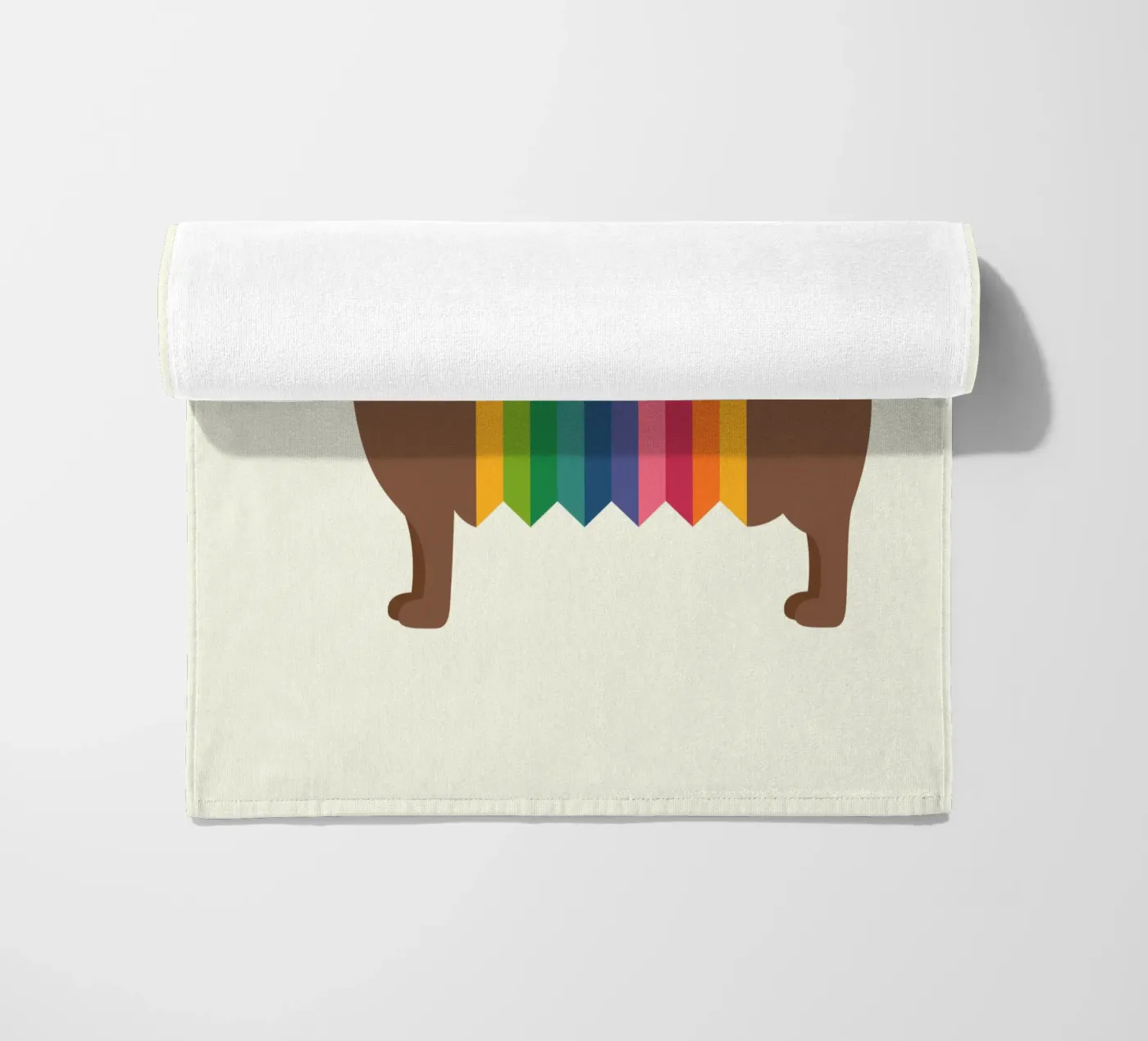 Arcobaleno Dooooog telo mare da Andy Westface