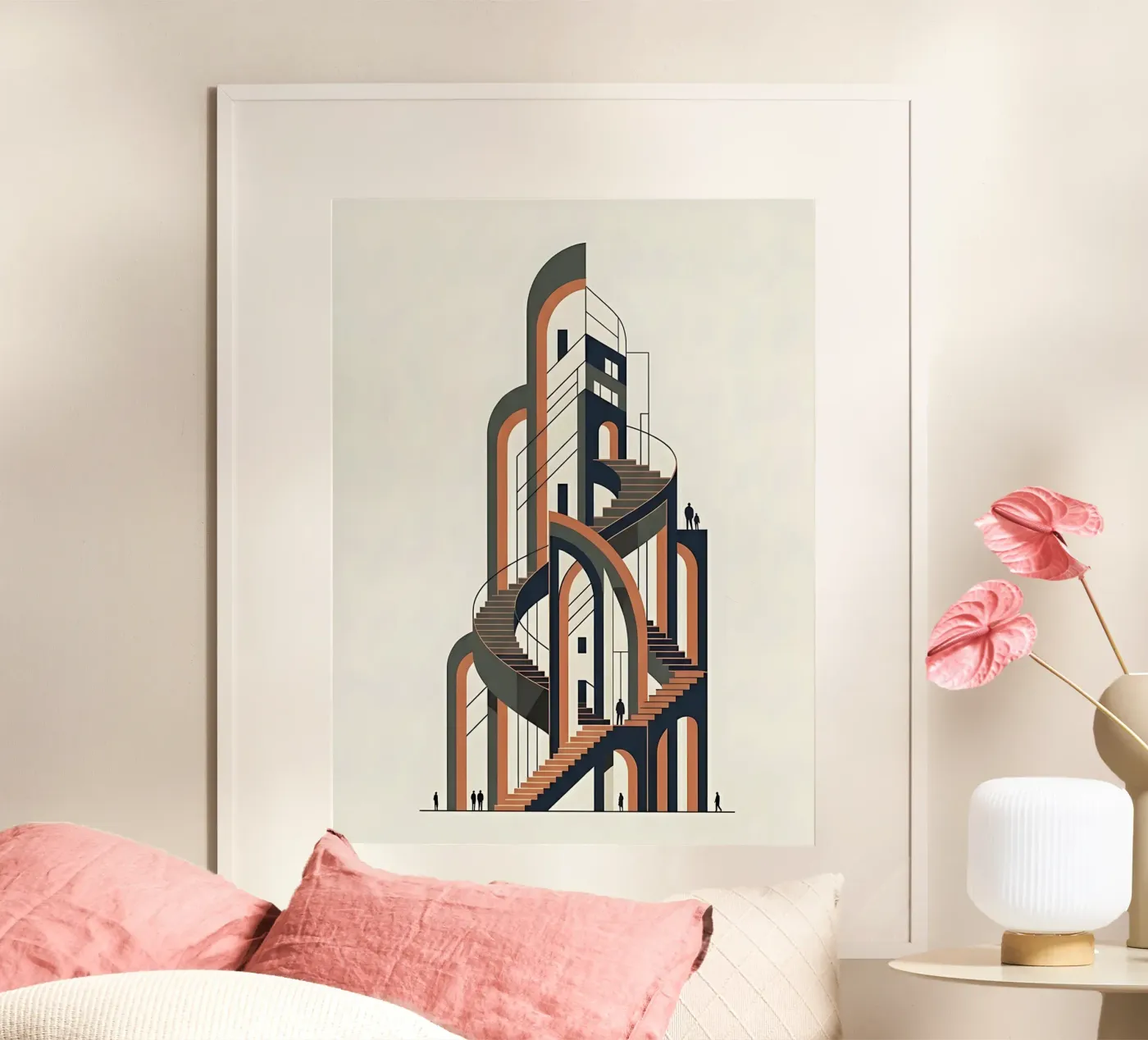 Architectural Labyrinth poster da ZEN ARCHITECTS