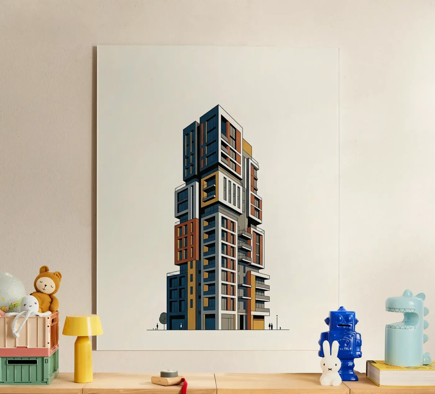Modular Harmony acryl van ZEN ARCHITECTS