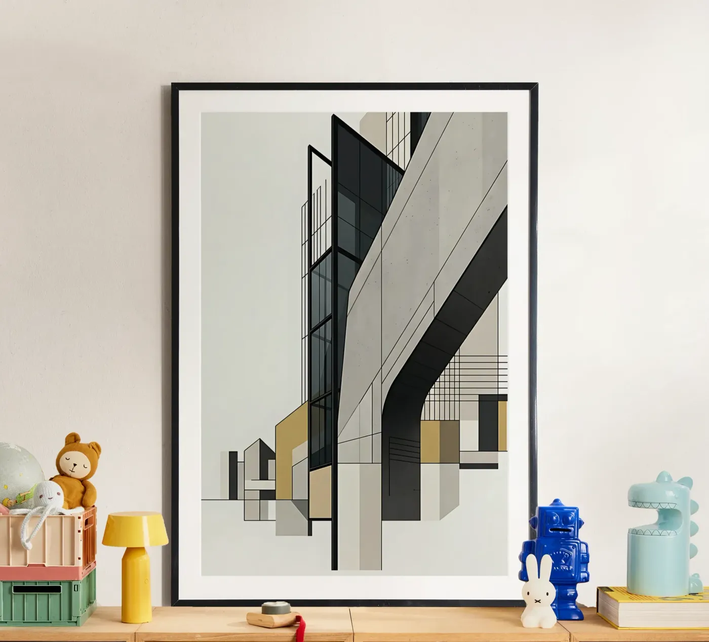 Structural Geometry Poster von ZEN ARCHITECTS