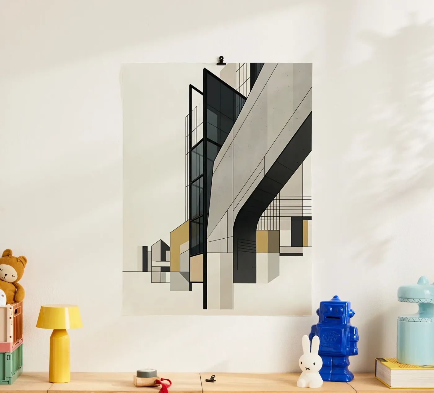 Structural Geometry Poster von ZEN ARCHITECTS