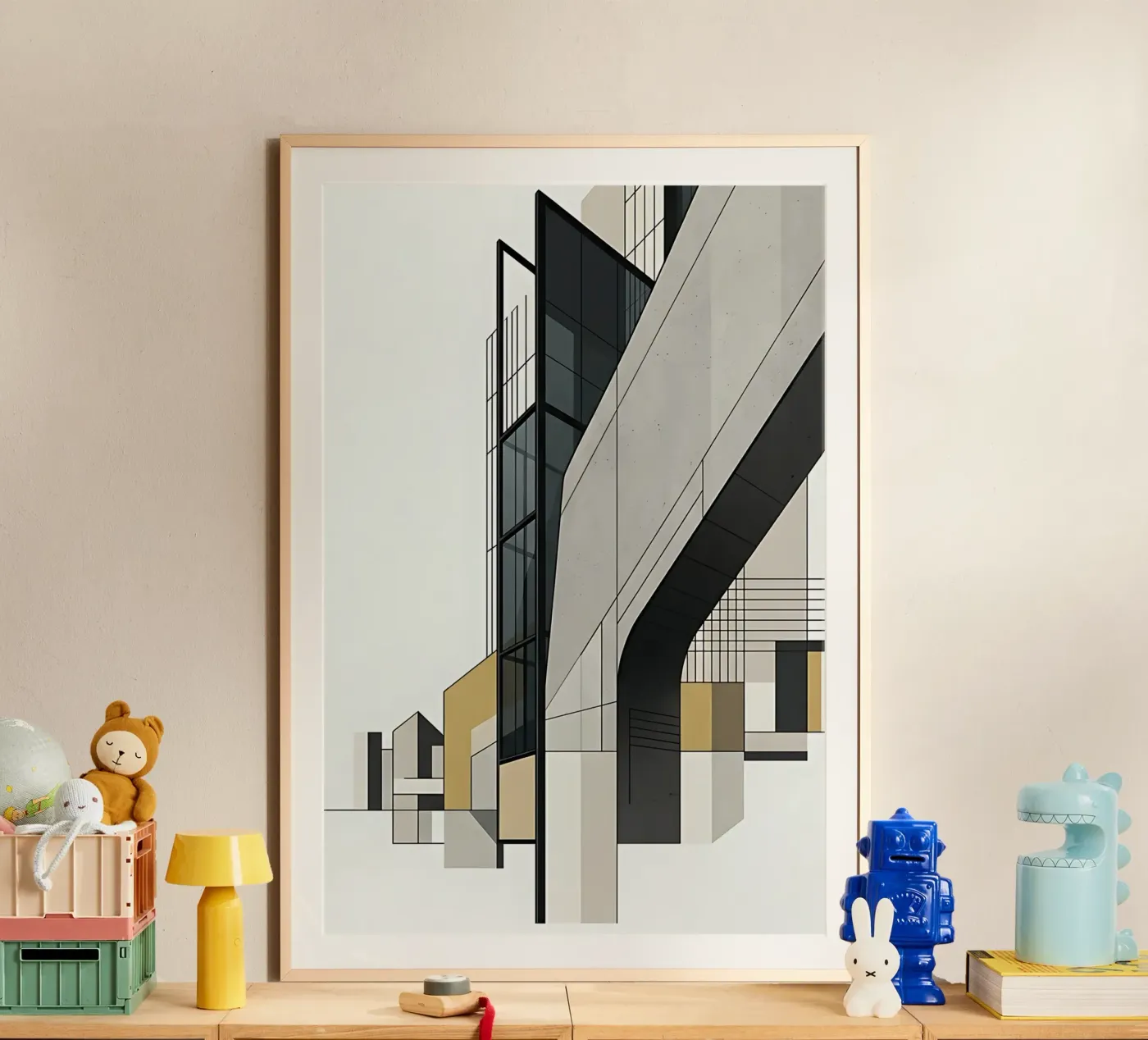 Structural Geometry Poster von ZEN ARCHITECTS