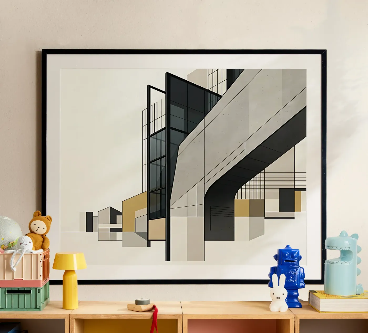 Structural Geometry Poster von ZEN ARCHITECTS