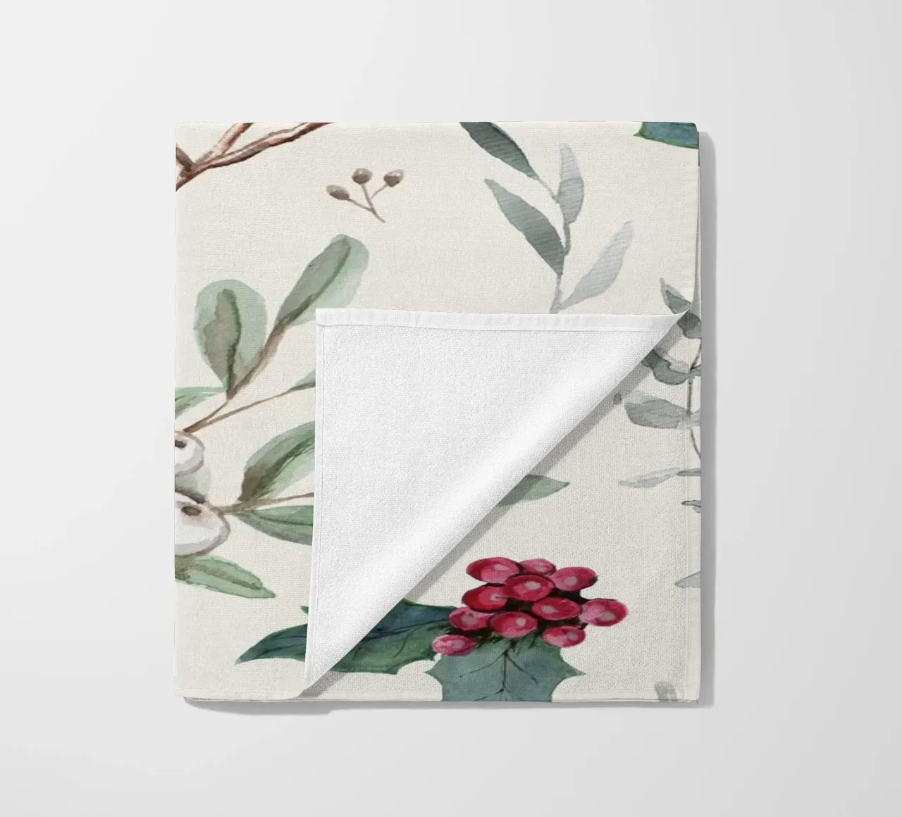 Holidays Botanical Pattern telo mare da anisillustration