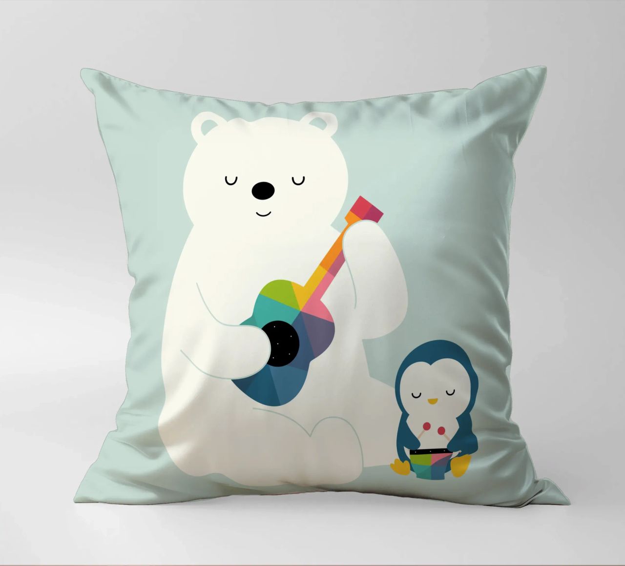 Un petit groupe coussin de Andy Westface