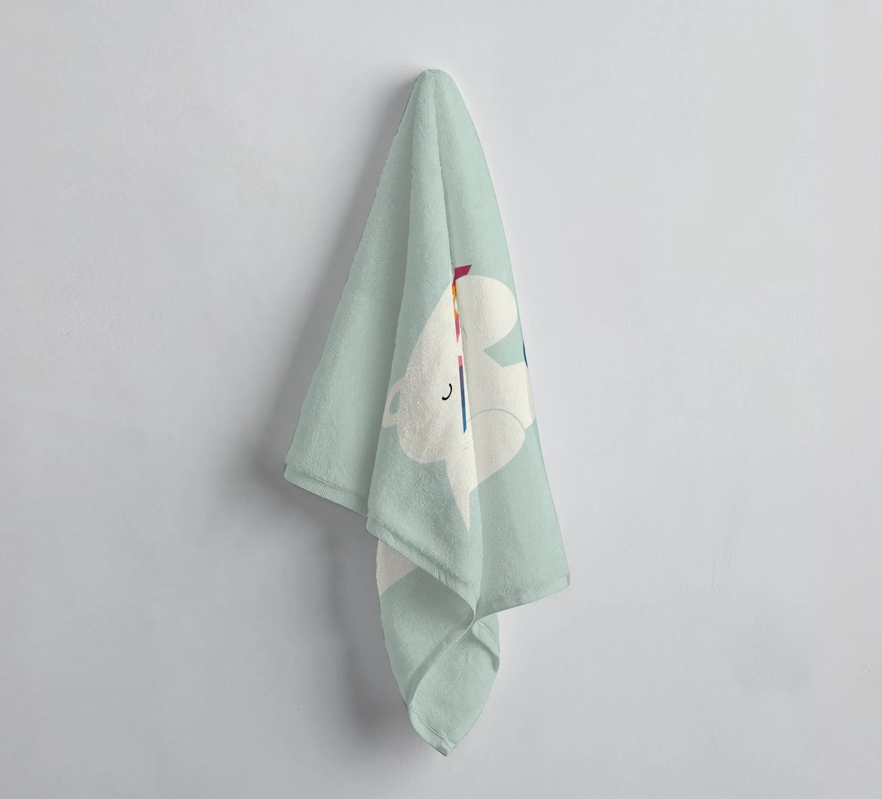 Un petit groupe serviette de bain de Andy Westface