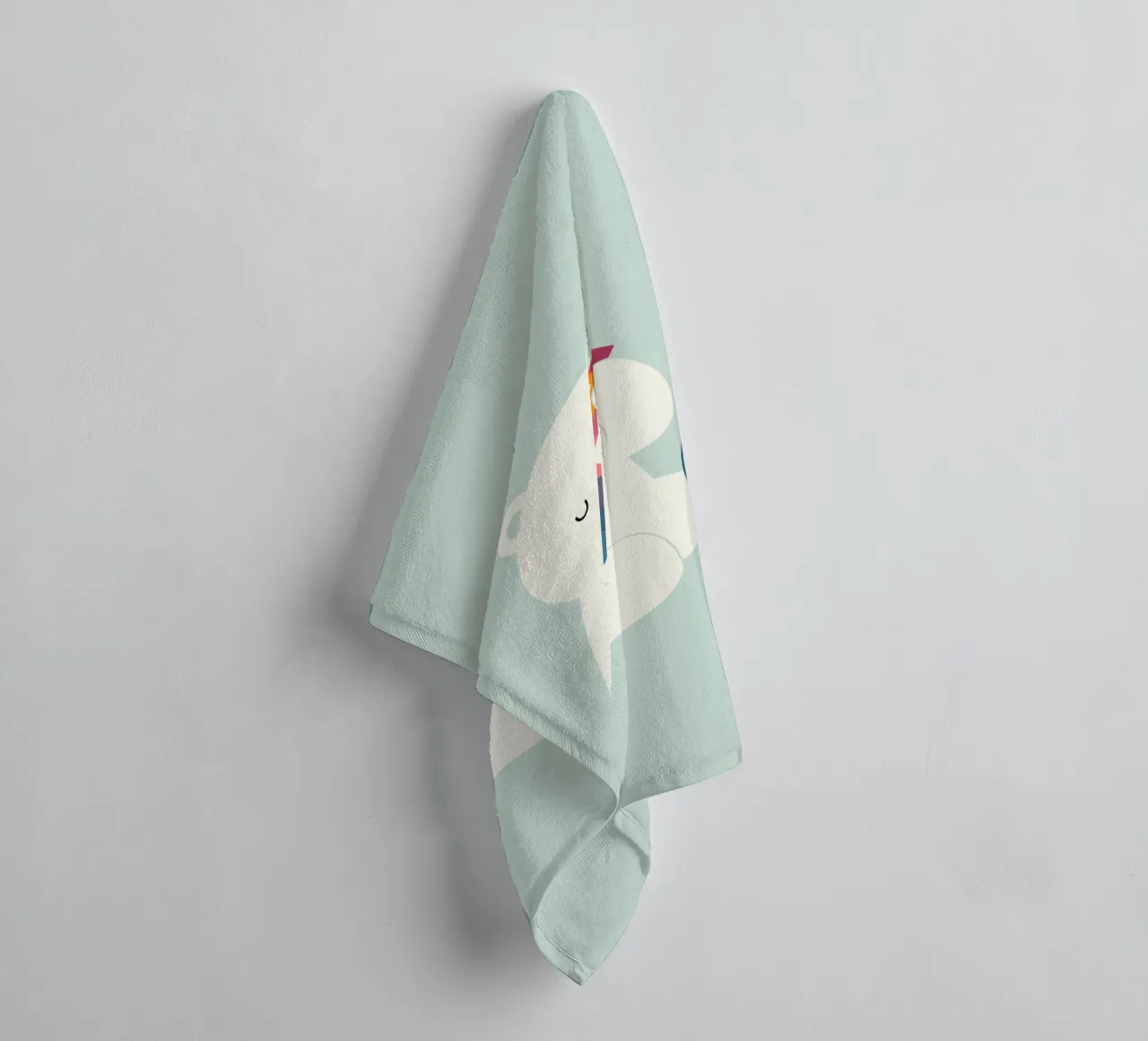 Een kleine band badhanddoek van Andy Westface