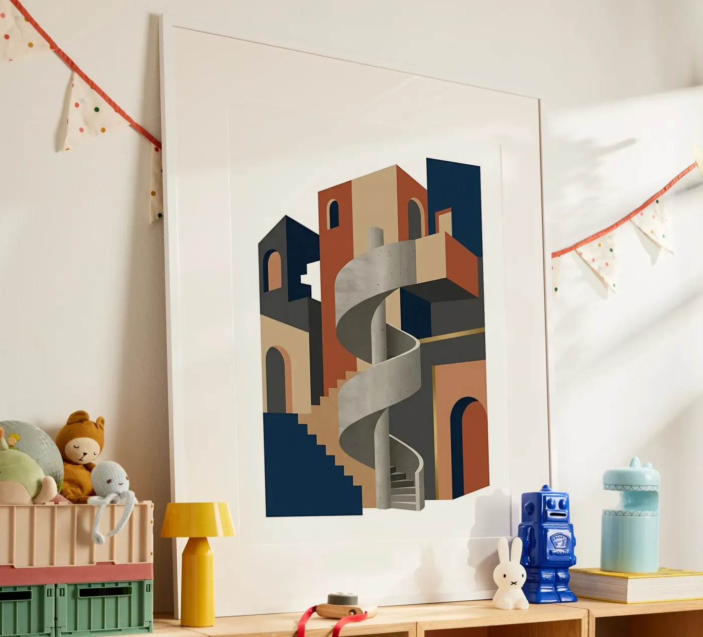 Intertwining Spaces Poster von ZEN ARCHITECTS