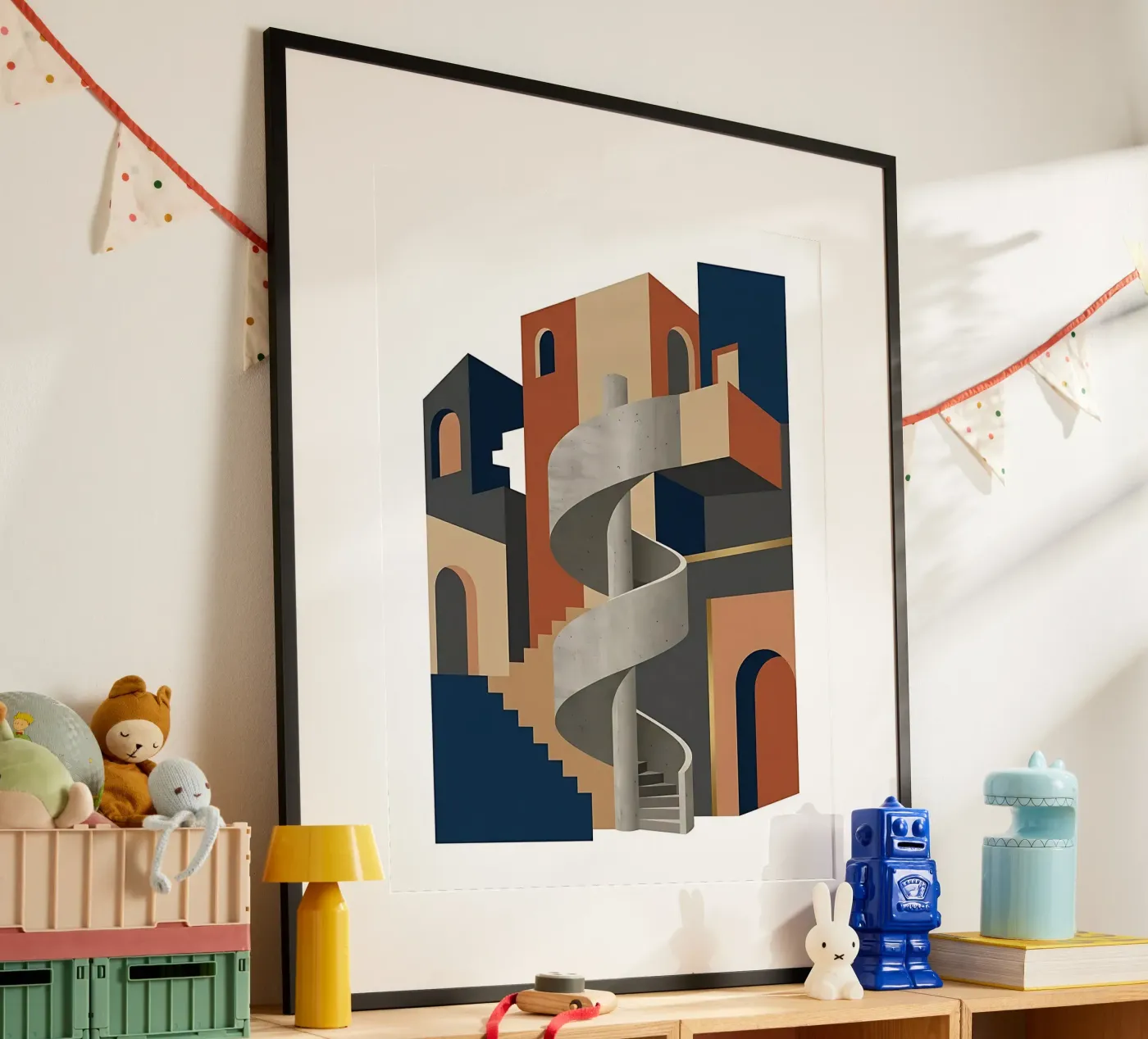 Intertwining Spaces Poster von ZEN ARCHITECTS