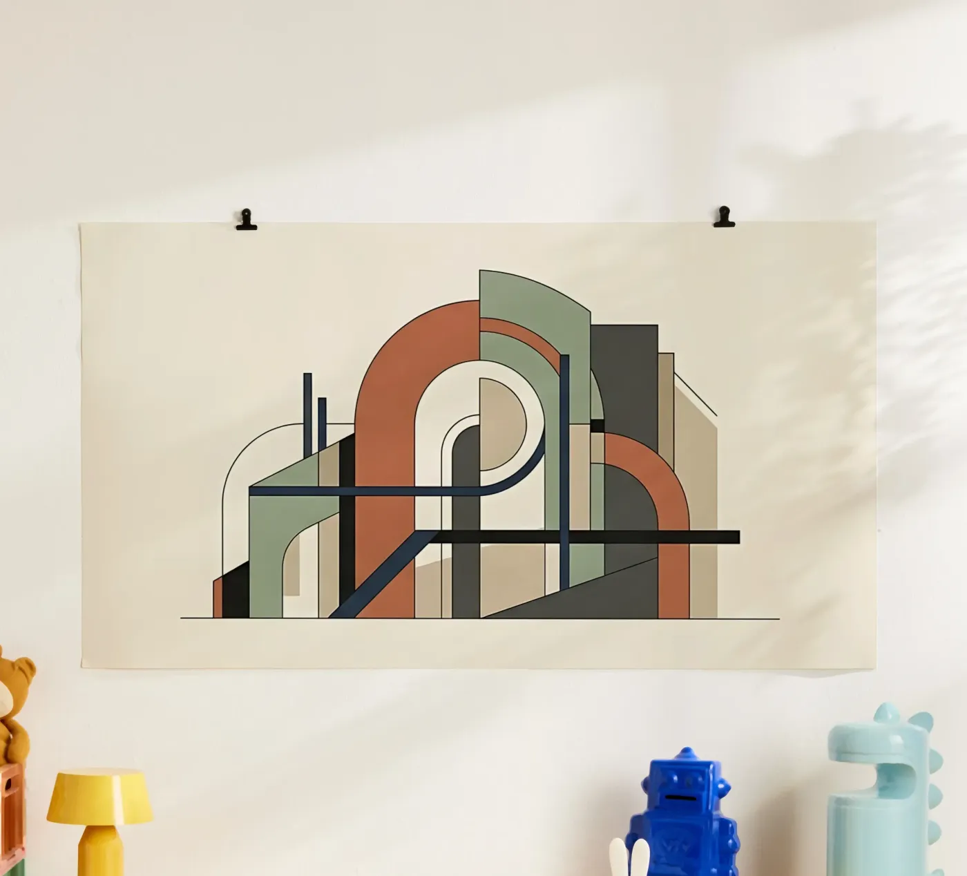 Undulating Paths poster da ZEN ARCHITECTS