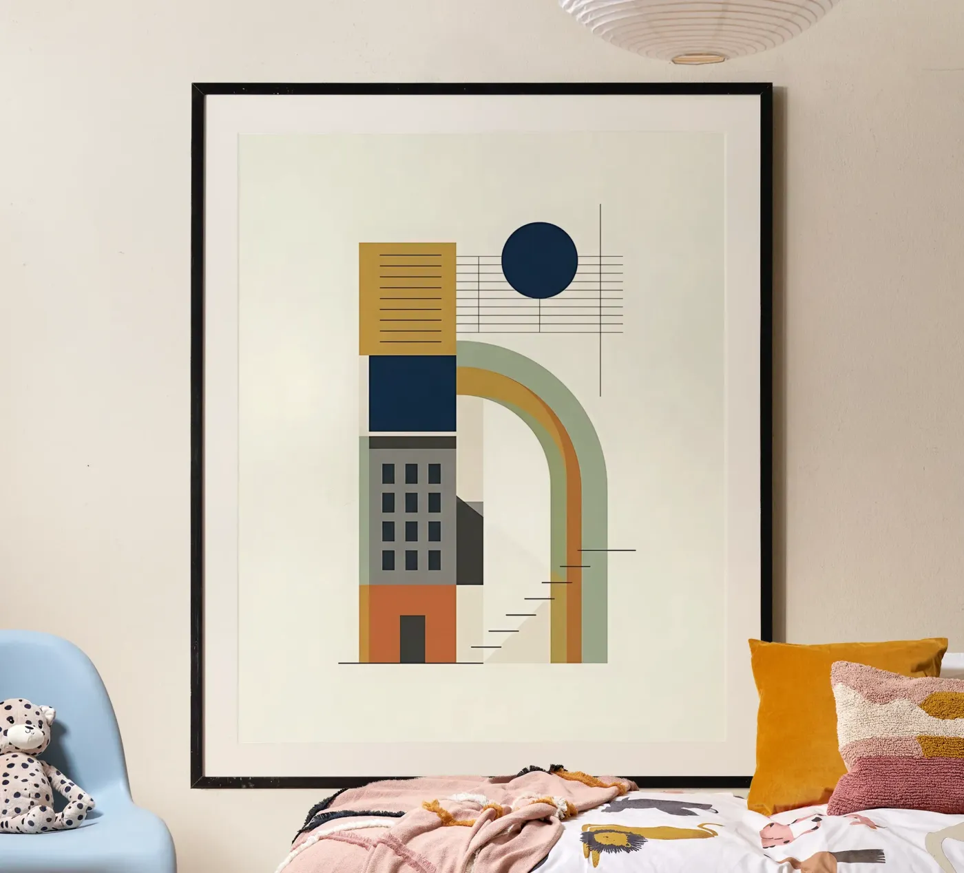 Structural Letterform poster de ZEN ARCHITECTS
