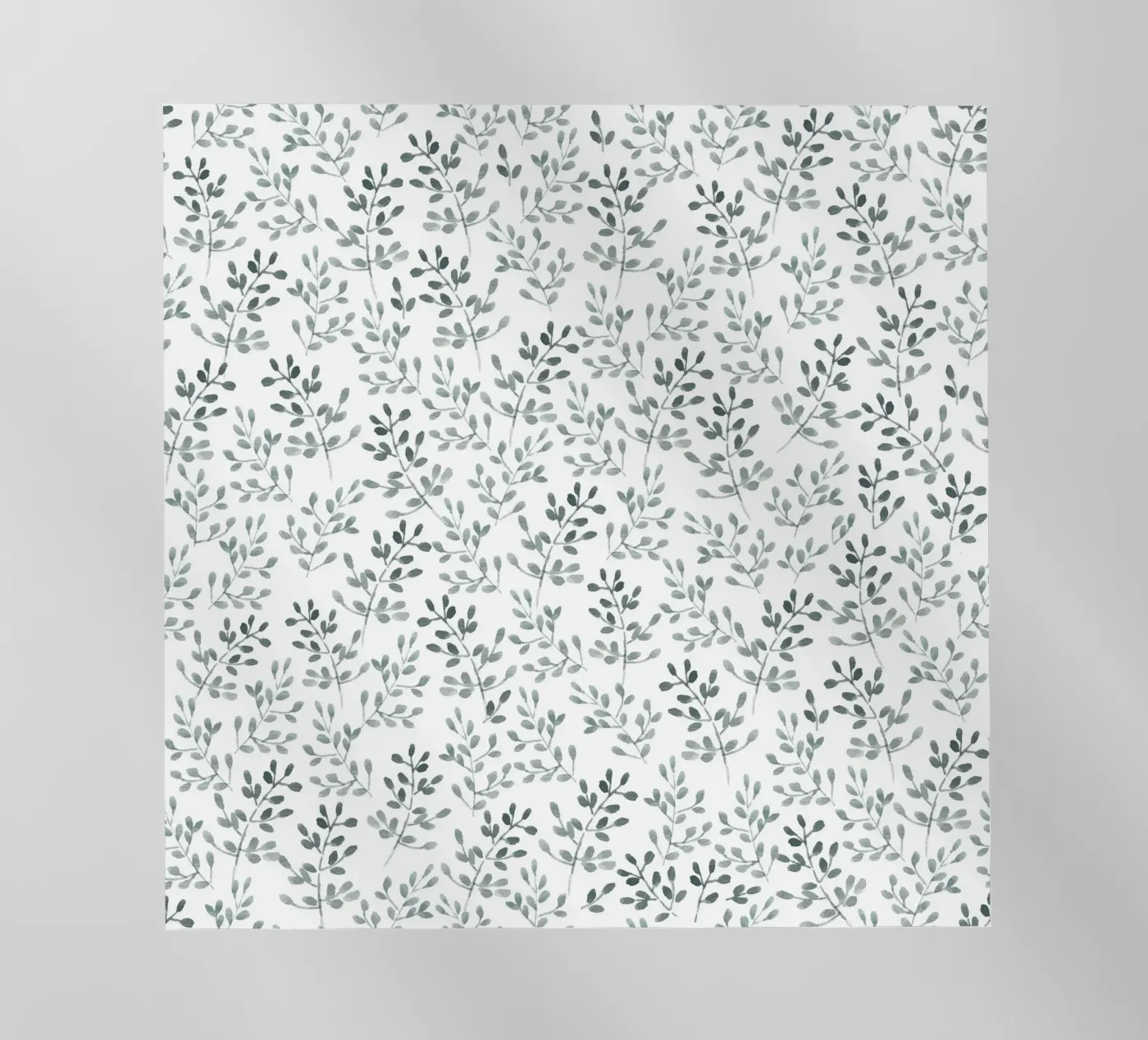 Tiny Leaves Green Pattern backlit folie van anisillustration