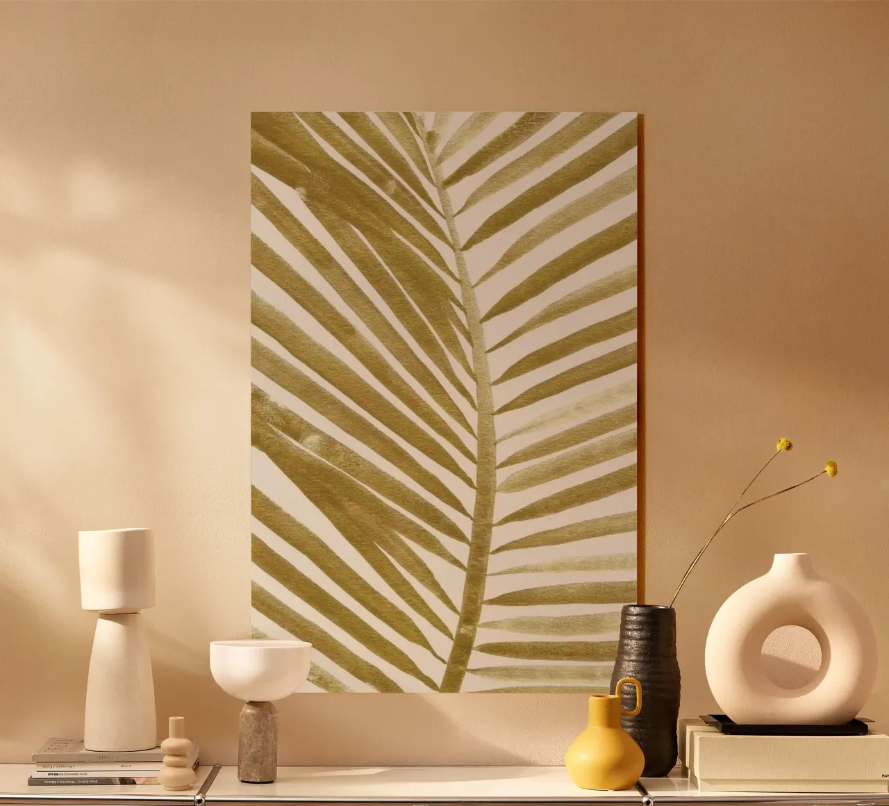 Palm I plexiglass da Kristen Polsinelli