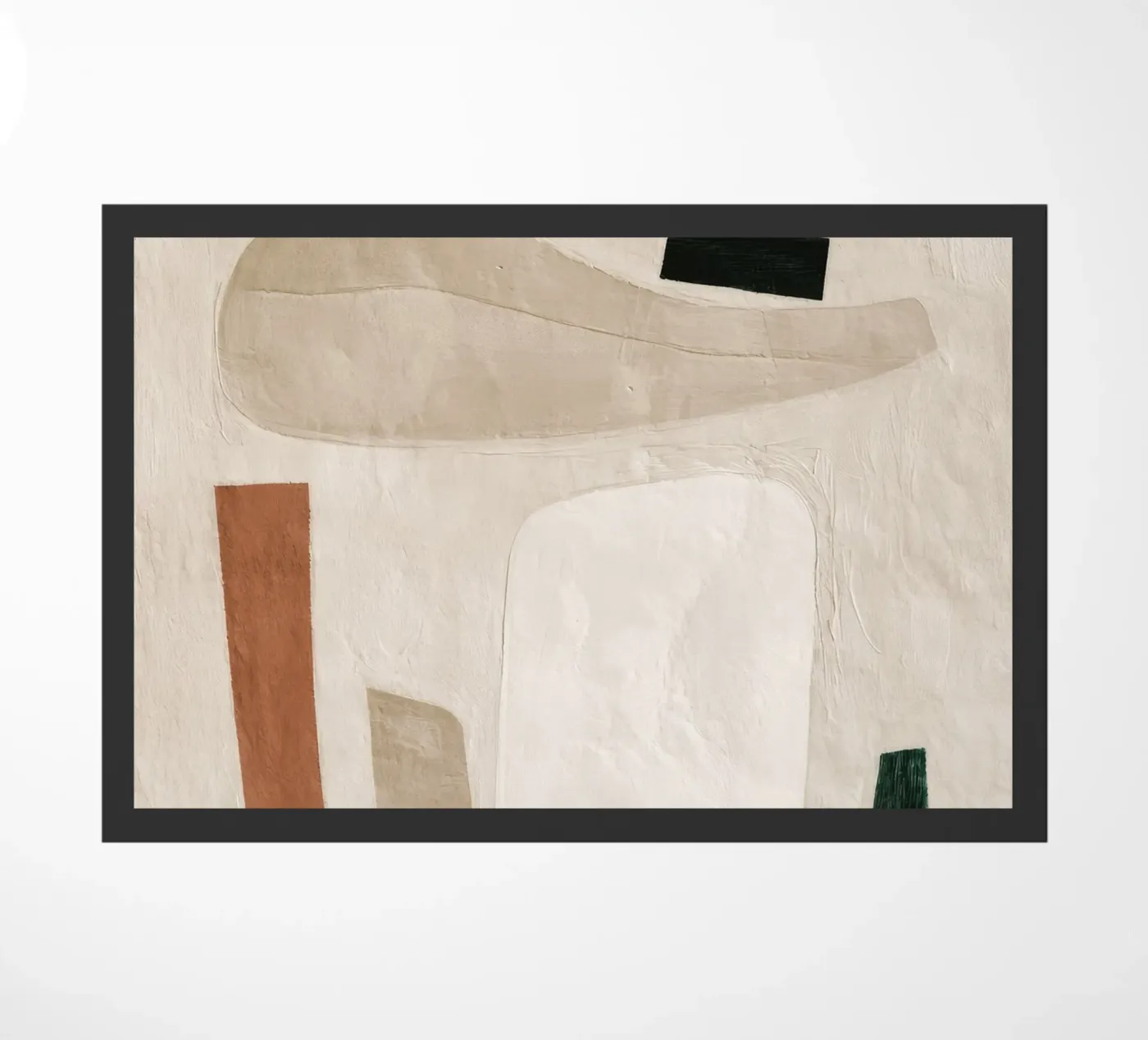 Neutral Forms III doormat by ThingDesign