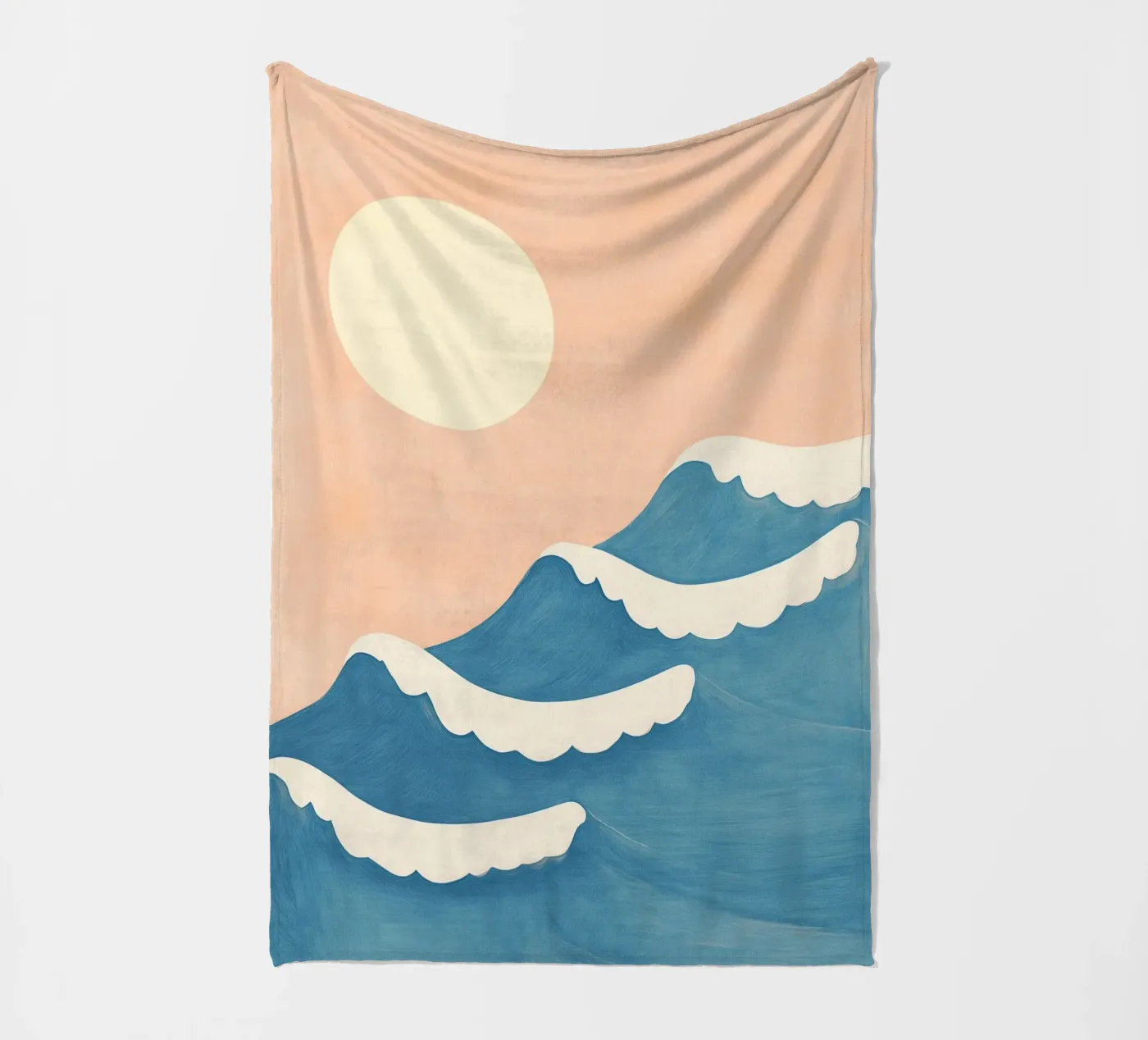 Sunset Waves fleecedeken van Ciao Bella