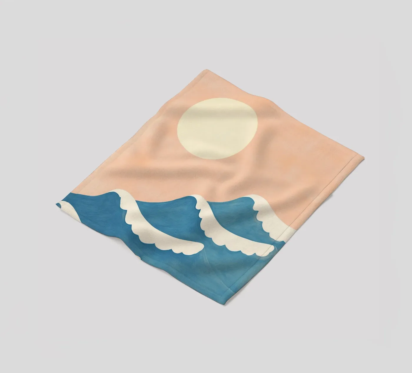 Sunset Waves fleecedeken van Ciao Bella