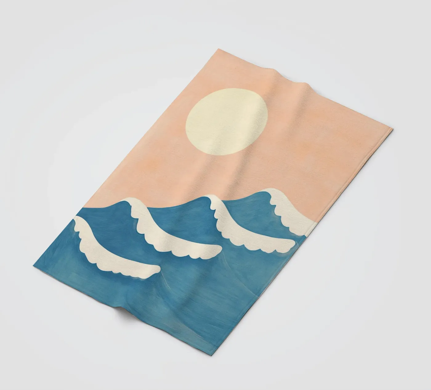 Sunset Waves fleecedeken van Ciao Bella
