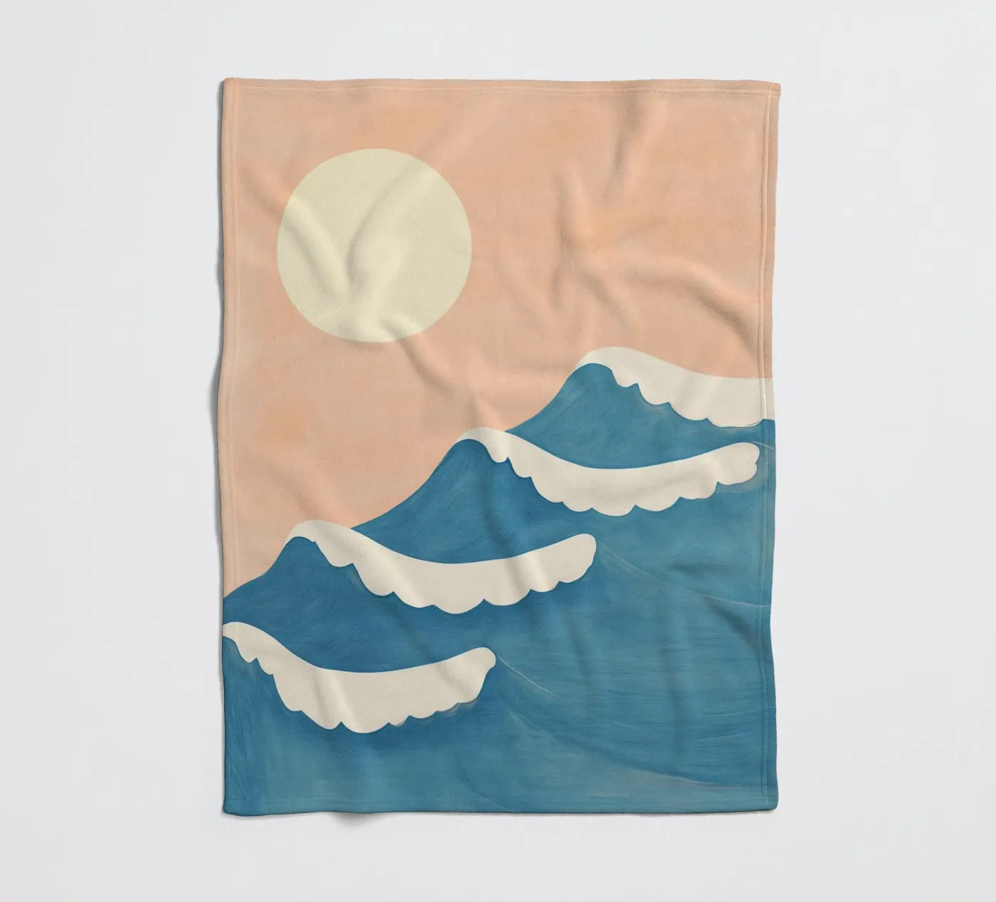 Sunset Waves fleecedeken van Ciao Bella