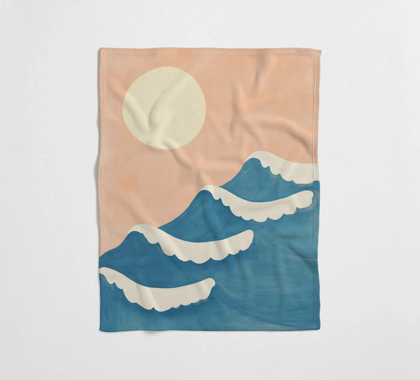 Sunset Waves fleecedeken van Ciao Bella