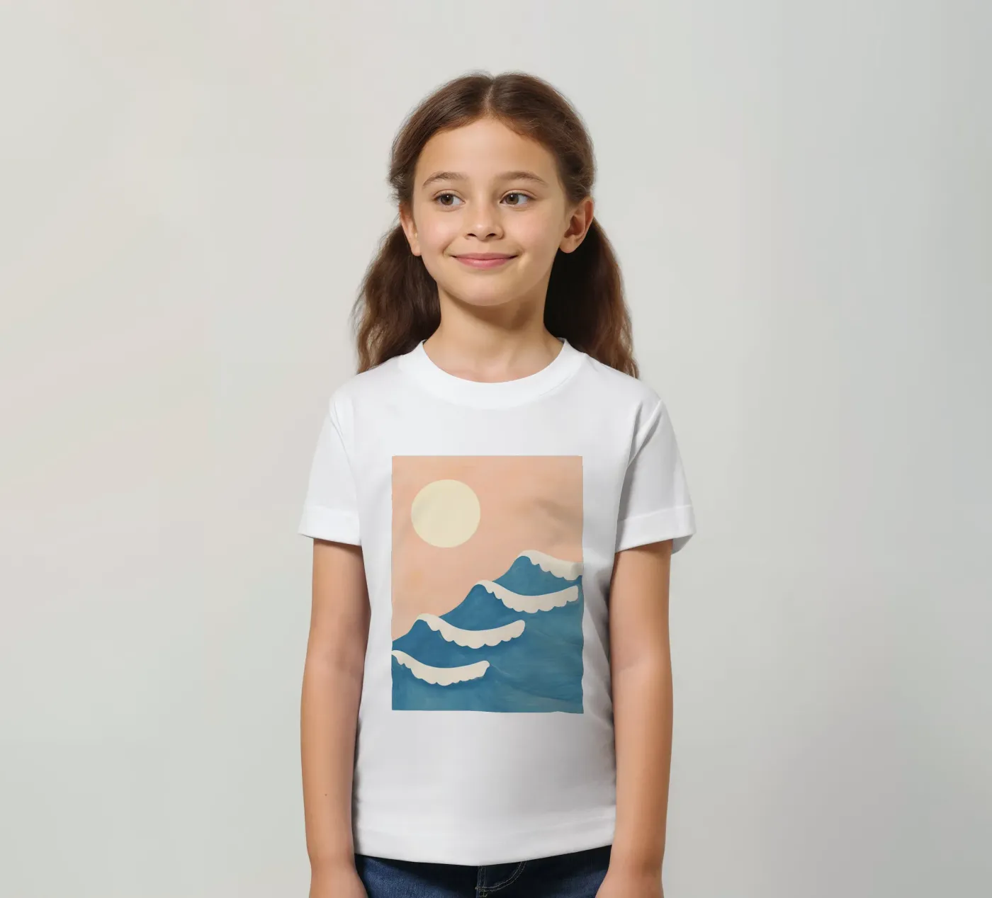 Sunset Waves t-shirt bambini da Ciao Bella