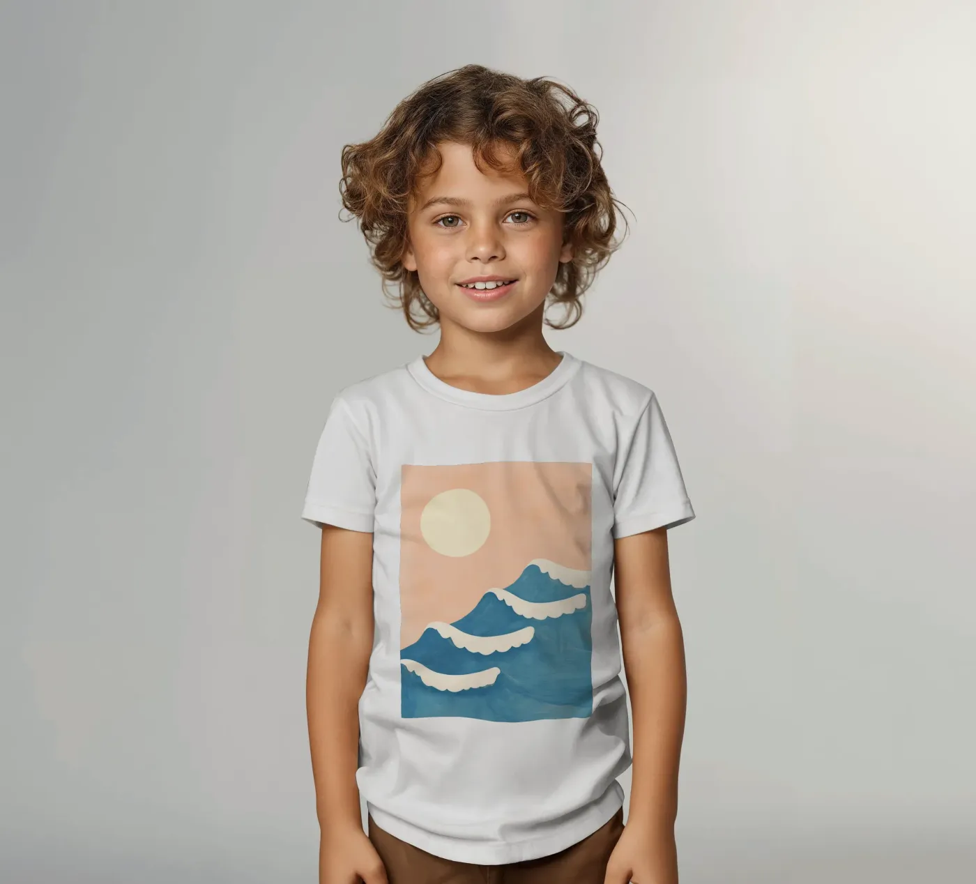 Sunset Waves t-shirt bambini da Ciao Bella