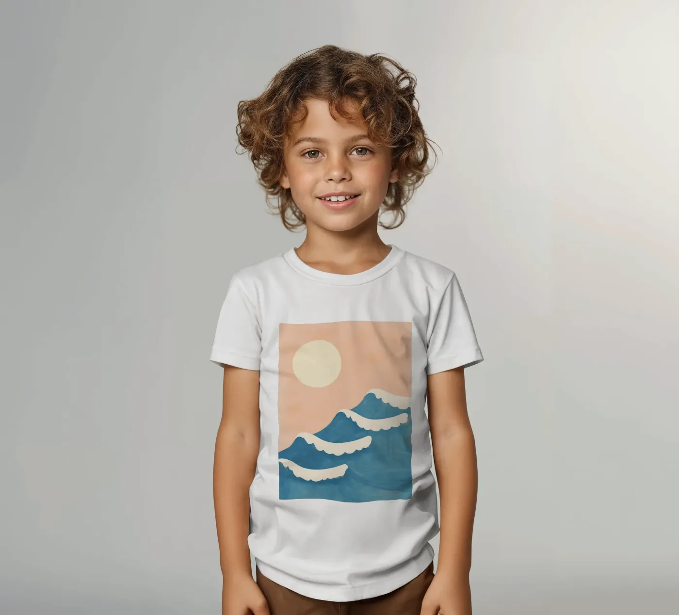 Sunset Waves t-shirt bambini da Ciao Bella