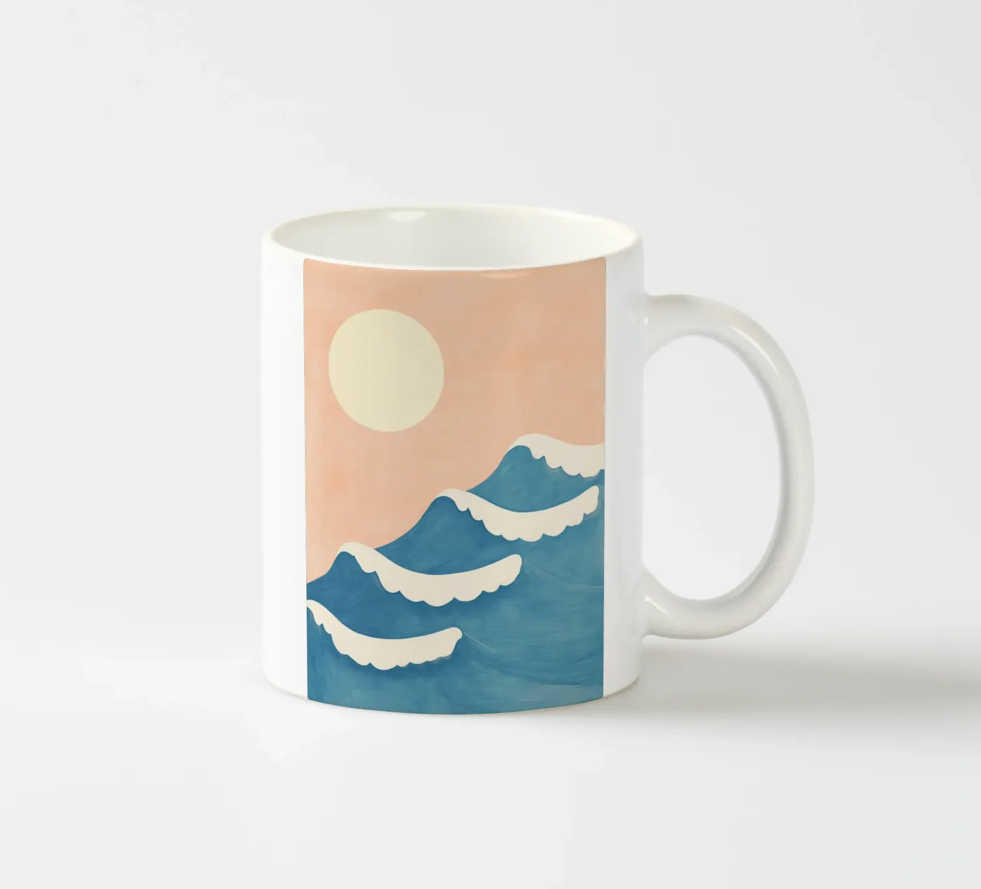 Sunset Waves ceramic mug by Ciao Bella