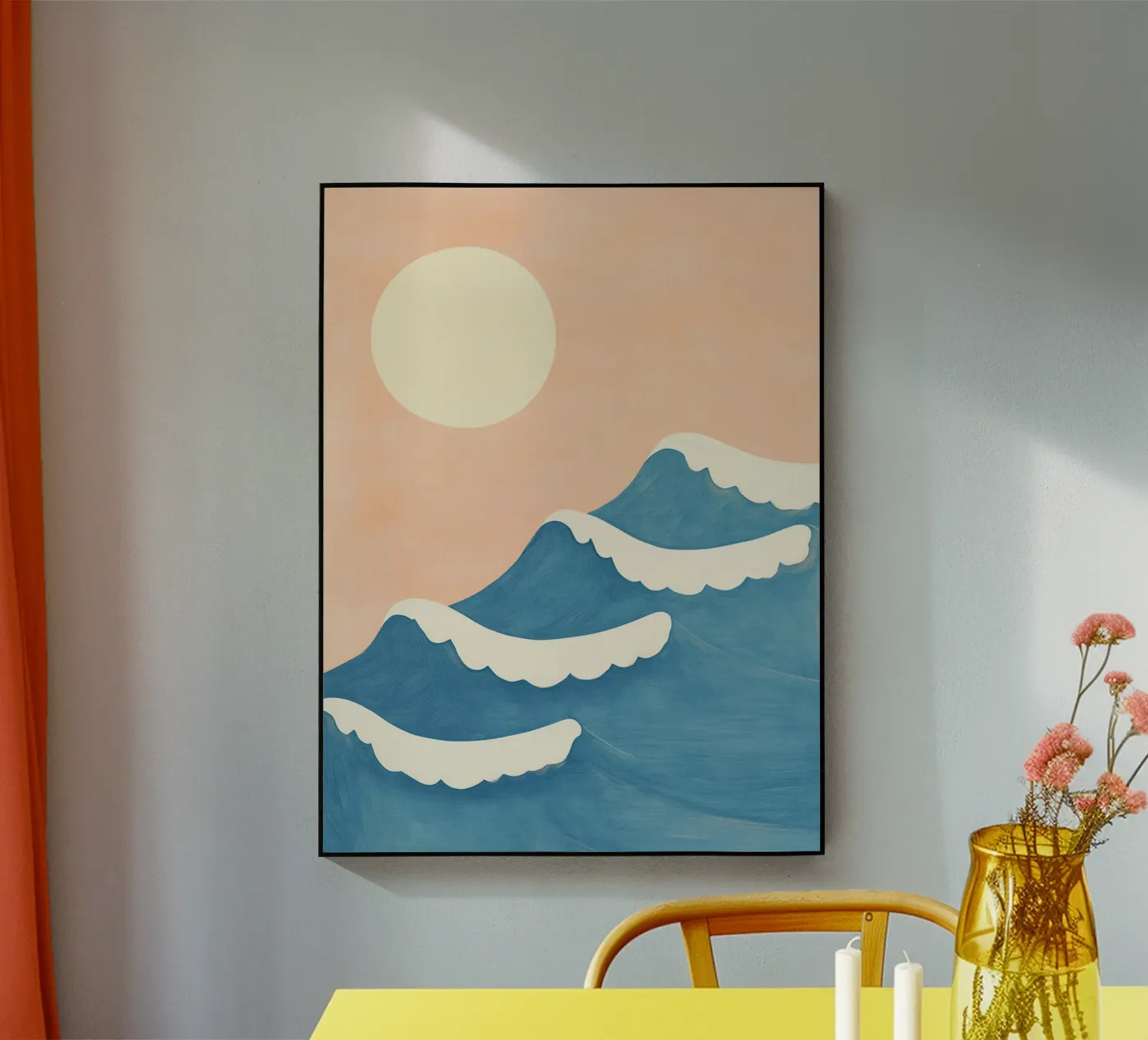 Sunset Waves plexiglas de Ciao Bella