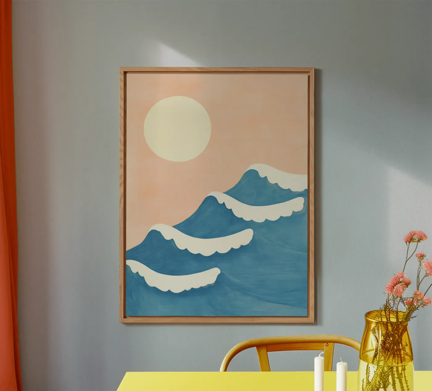 Sunset Waves alluminio dibond da Ciao Bella